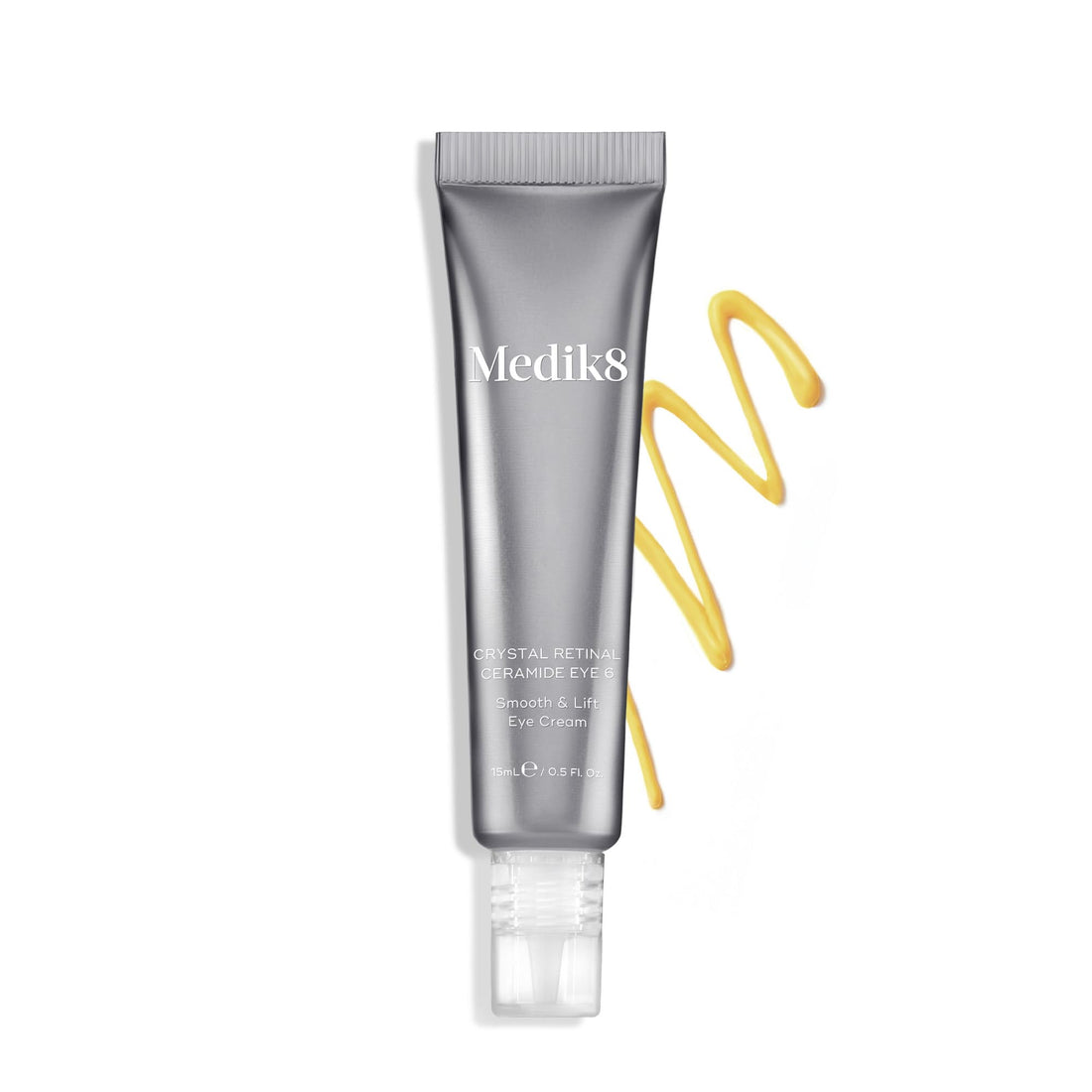 Medik8 Crystal Retinal Ceramide 3 Eye Cream - Anti Ageing & Anti Wrinkle - Smooth & Lift Eye Cream - 0.03% Retinal Strength - 11x Faster than Retinol - For New Vitamin A Users - 15ml