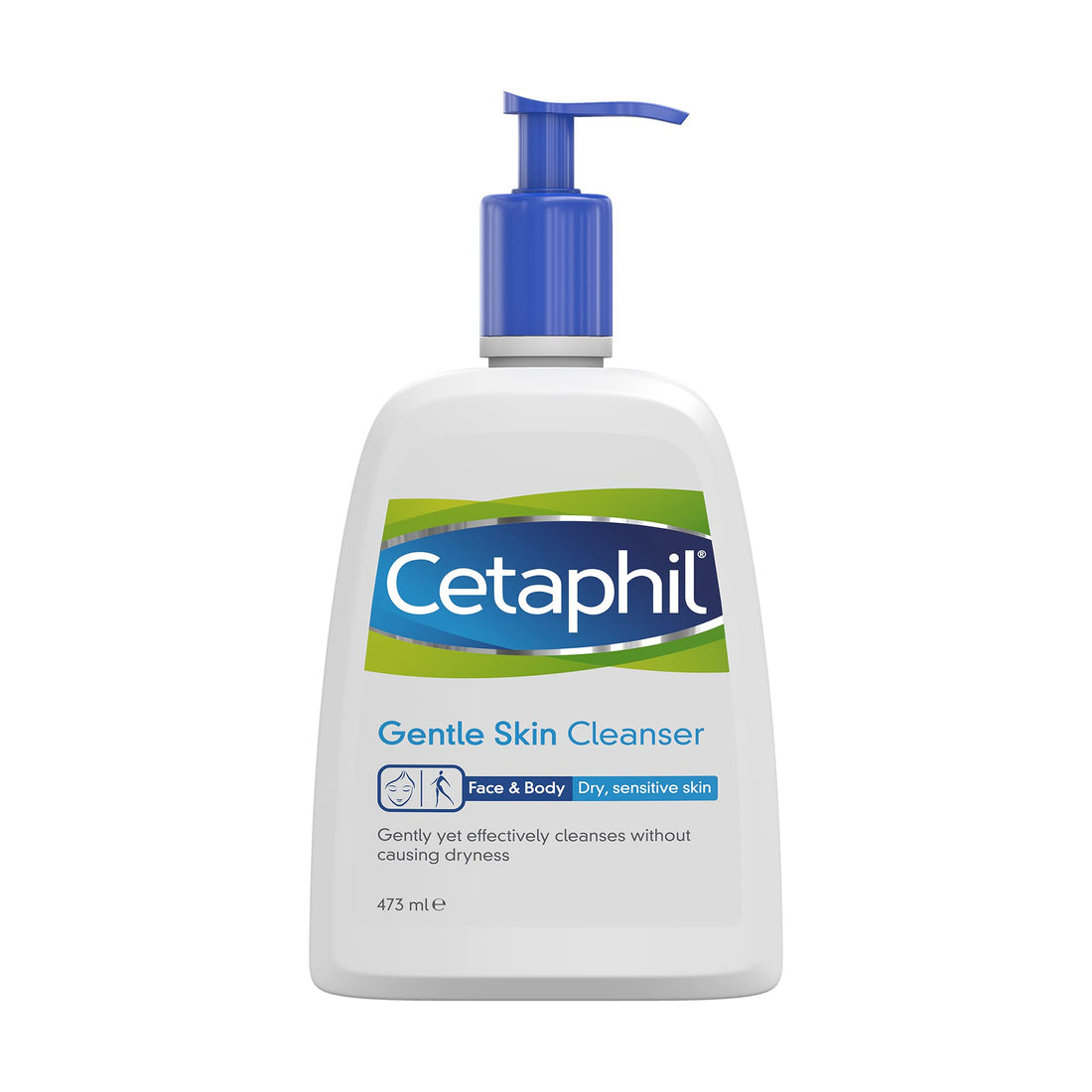 Cetaphil Gentle Skin Cleanser, 1L, Face & Body Wash, For Normal To Dry Sensitive Skin, With Niacinamide & Glycerin, Soap Free, 1 unit, Packaging May Vary