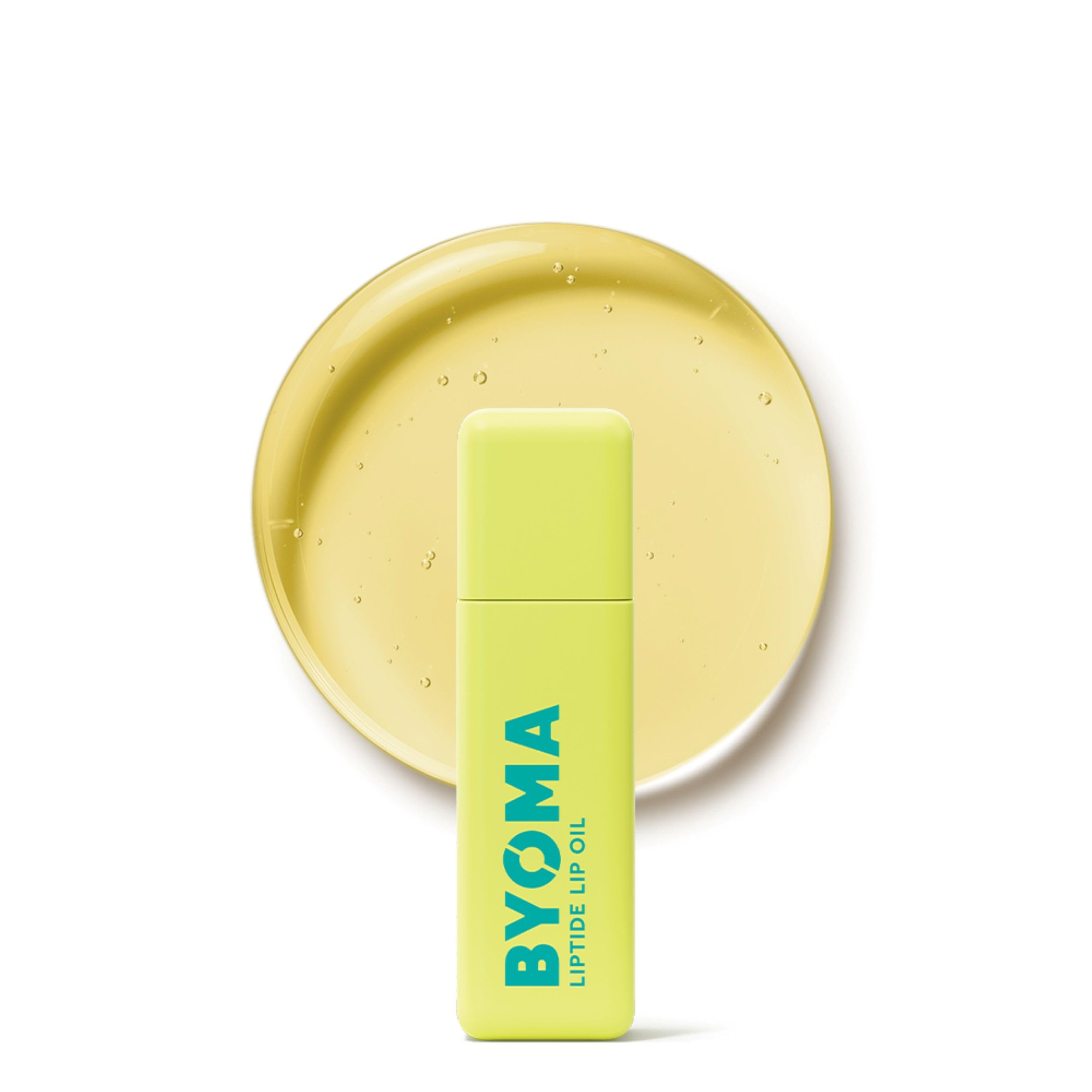 BYOMA Galactic Liptide Lip Oil (5ml) Hydrating, Plumping & Non-Sticky Gloss | Avocado Oil Formula for Soft, Fuller-Looking Lips + Exclusive Liptide Keychain | Holiday Essentials