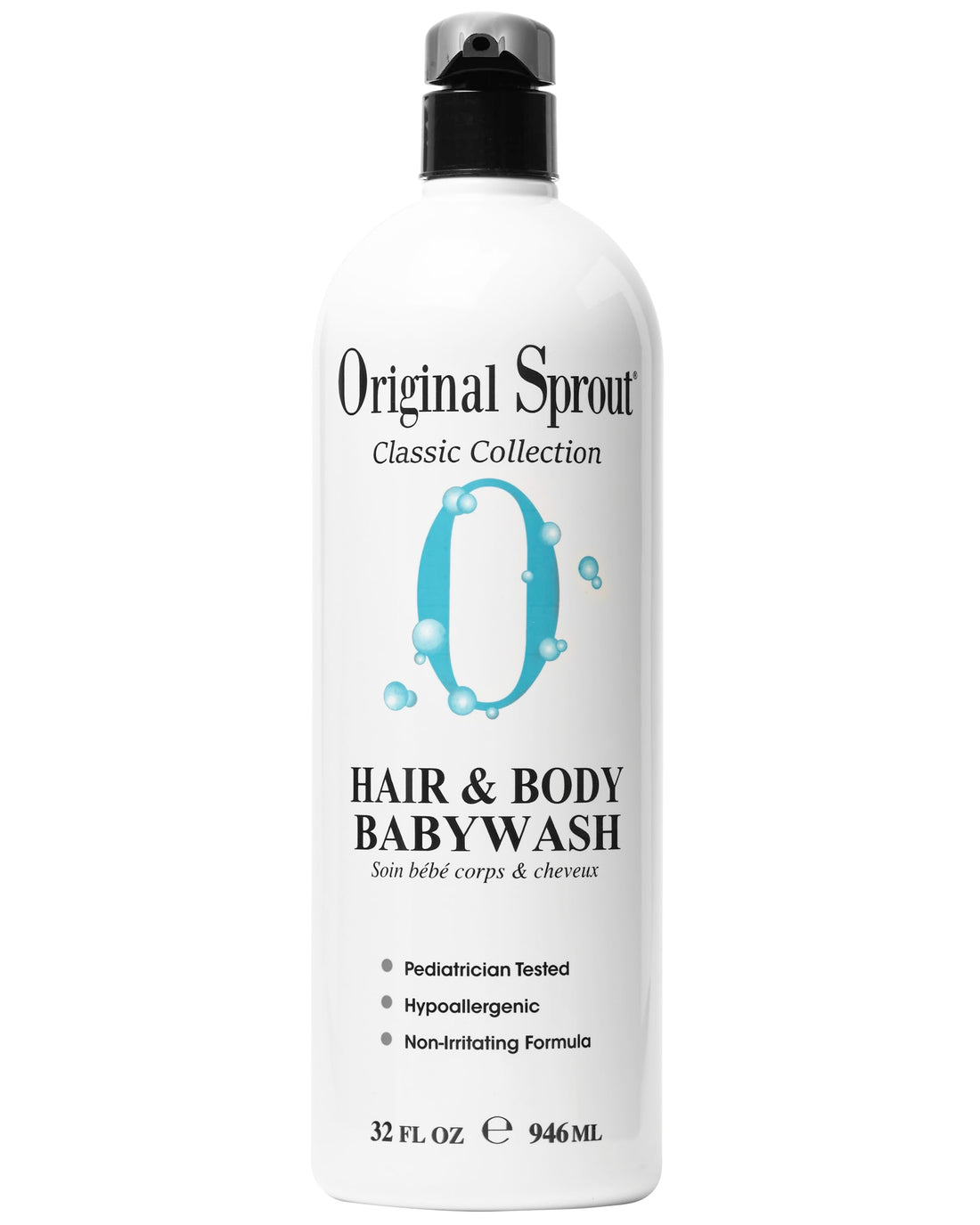 Kids Shampoo and Body Wash - Original Sprout Hair & Body Babywash - 2-in-1 Adults & Kids Bath Wash with Calendula, Rosemary, Arnica & Other Botanicals for Clean Hair & Supple Skin - 354ml