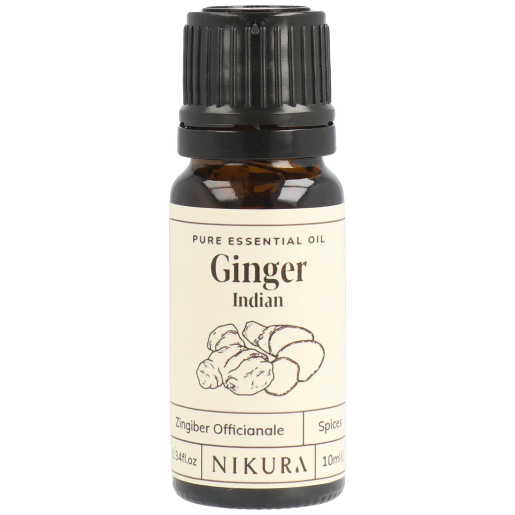 Nikura Peppermint Essential Oil - 10ml | Perfect for Repelling Spiders, Rats, Mice, Bugs, Ants | Great for Hair, Headaches Relief, Energy Boost, Skin, Candle Making | Vegan & UK Made