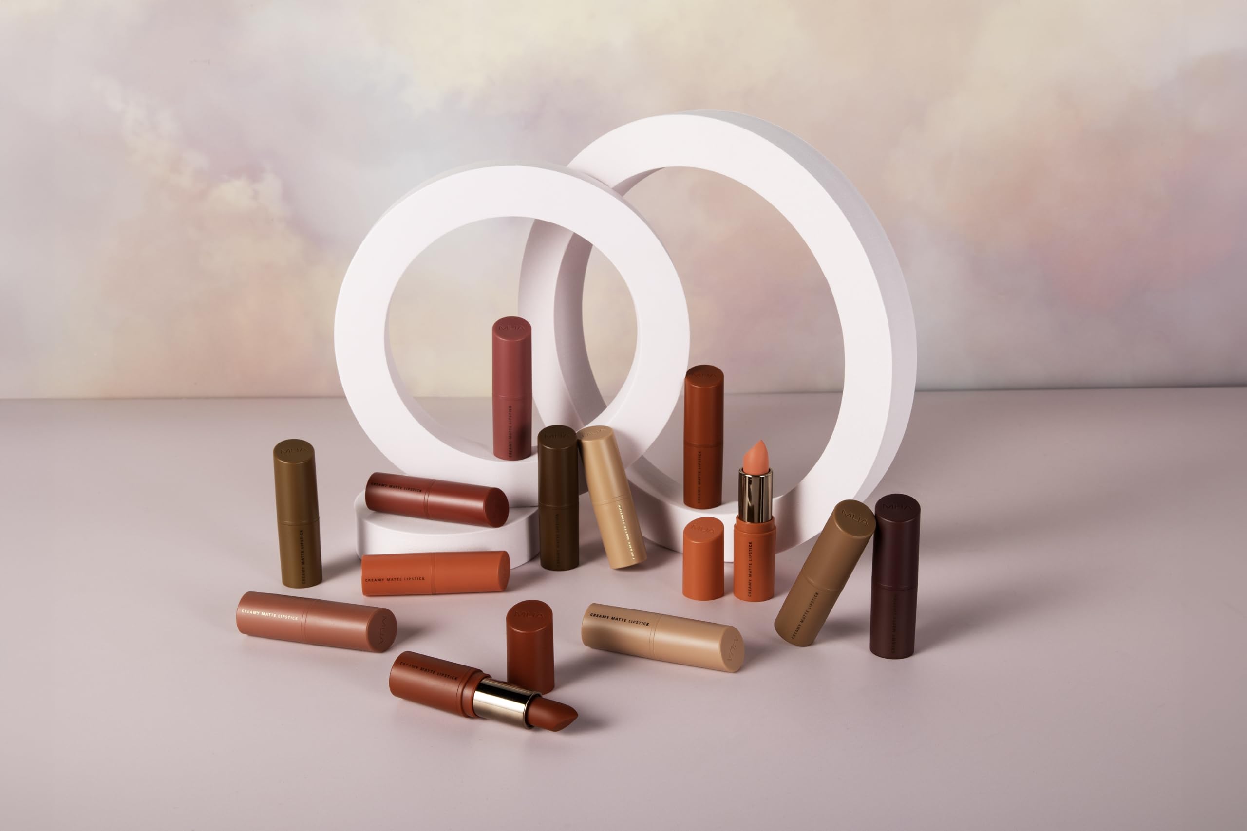 MUA Makeup Academy Creamy Matte Lipstick, Super Nude (Nude), Highly Pigmented - Vegan & Cruelty Free (Pack of 1) Halalzen