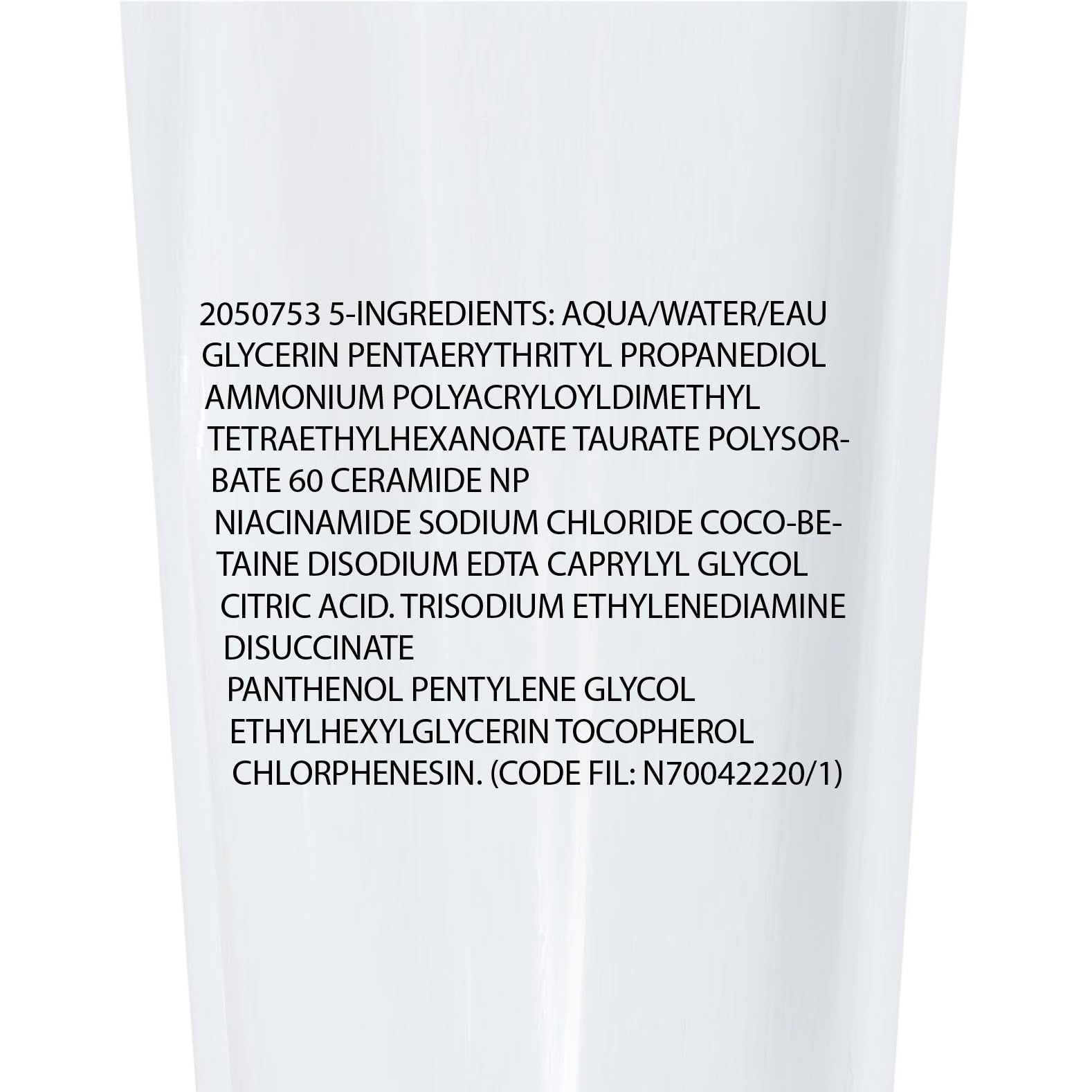 La Roche-Posay Toleriane Hydrating Gentle Face Cleanser, Hydrating Facial Cleanser With Niacinamide + Ceramides, Daily Face Wash For Dry Skin To Normal Skin, Sensitive Skin Tested, Fragrance Free