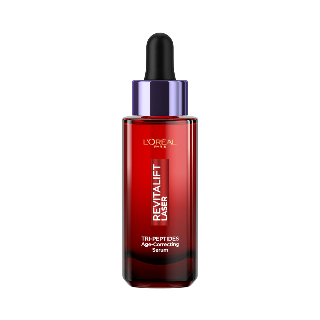 L'Oréal Paris Revitalift Laser Tri-Peptides Age-Correcting Serum, Clinically Proven, Firms, Plumps and Evens the Skin, Formulated with Peptides, Hyaluronic Acid, and Vitamin C, 30ml Halalzen
