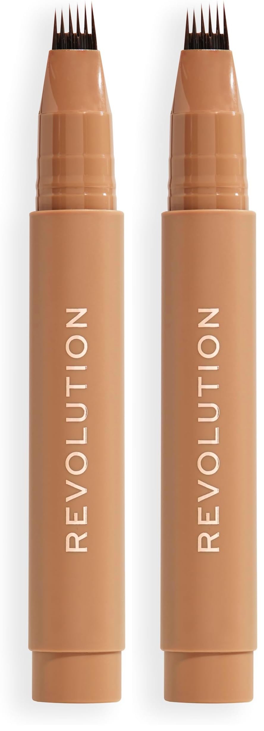 Revolution, Instant Brow Hair Pen, Precision Applicator for Hair-Like Strokes, Long-Lasting Eyebrow Pen, Dark Brown, Vegan & Cruelty-Free, 1.8ml