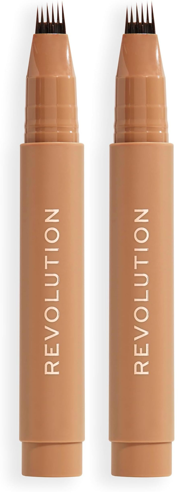 Revolution, Instant Brow Hair Pen, Precision Applicator for Hair-Like Strokes, Long-Lasting Eyebrow Pen, Dark Brown, Vegan & Cruelty-Free, 1.8ml Halalzen