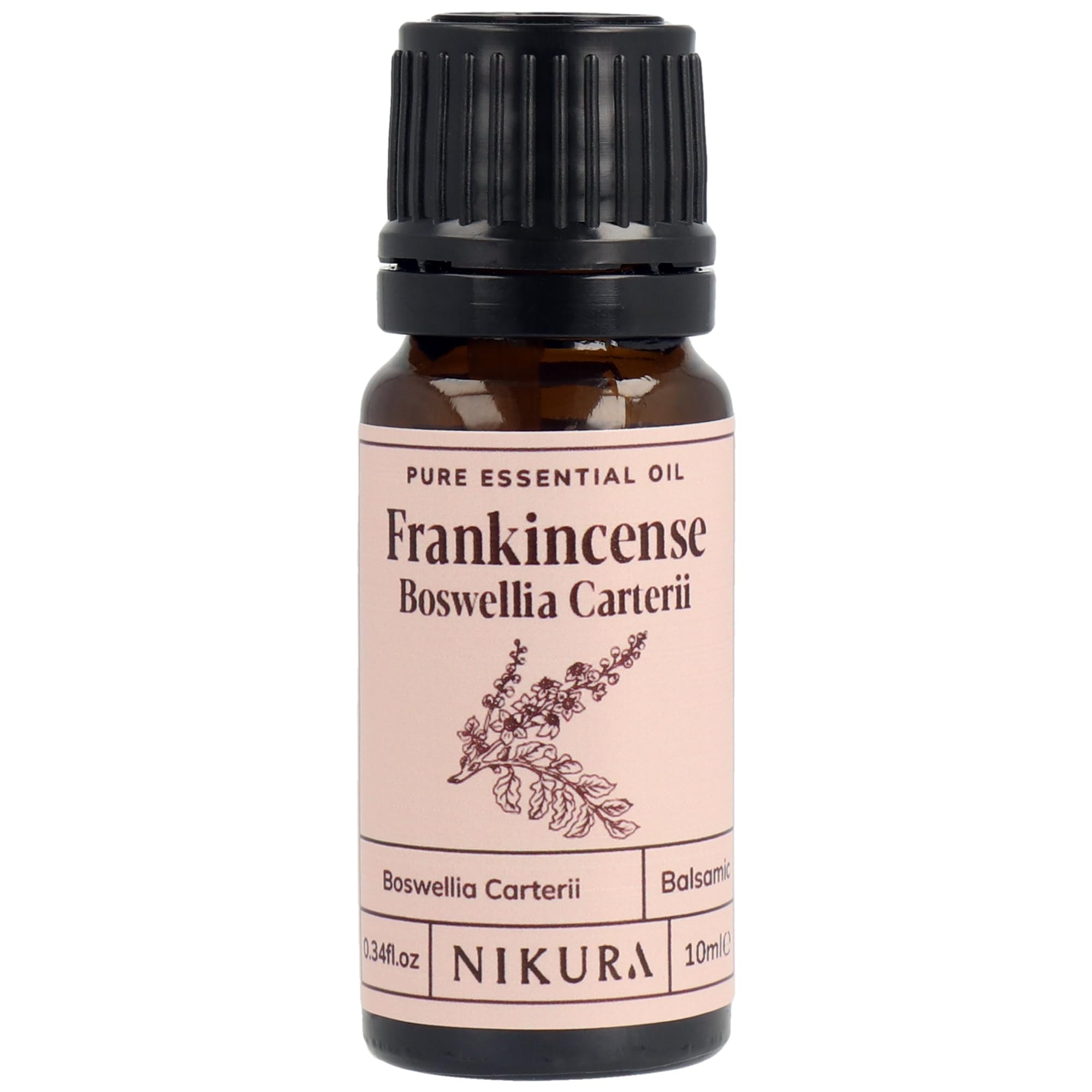 Nikura Peppermint Essential Oil - 10ml | Perfect for Repelling Spiders, Rats, Mice, Bugs, Ants | Great for Hair, Headaches Relief, Energy Boost, Skin, Candle Making | Vegan & UK Made