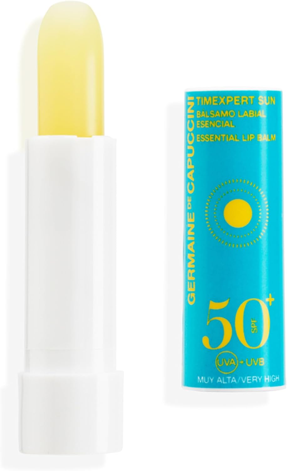 Germaine de Capuccini - Timexpert Sun | Essential Lip Balm SPF50+ - Lip Sun Balm - UVA/UVB Protection - Hydration and Comfort - 4.5 g