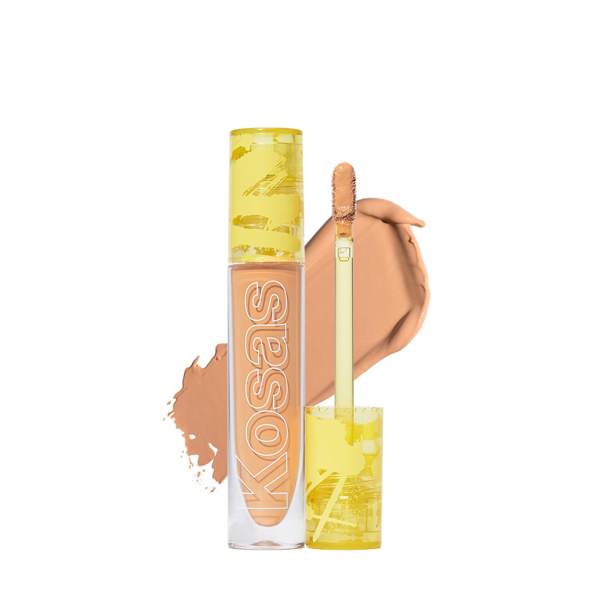 Kosas Revealer Concealer – Medium Coverage Hydrating Under Eye & Face Concealer with Hyaluronic Acid, Tone 03 W
