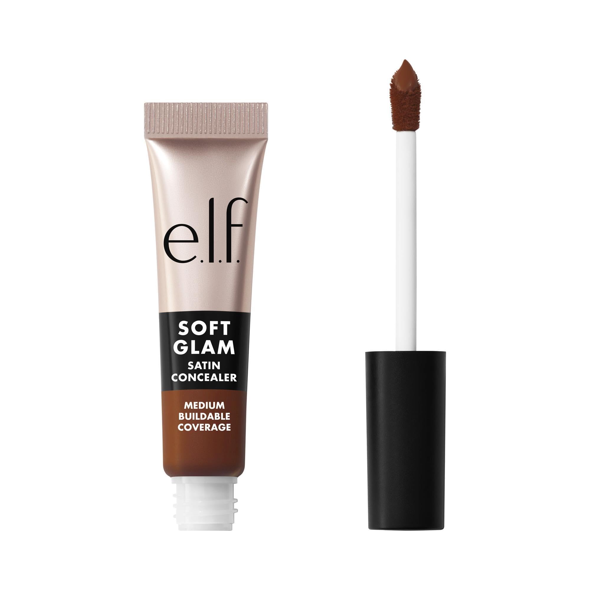 e.l.f. Soft Glam Satin Concealer, Medium Coverage for Blemishes & Under-Eye, Crease-Resistant, Long-Lasting, Vegan & Cruelty-Free, 13 Fair Neutral Halalzen