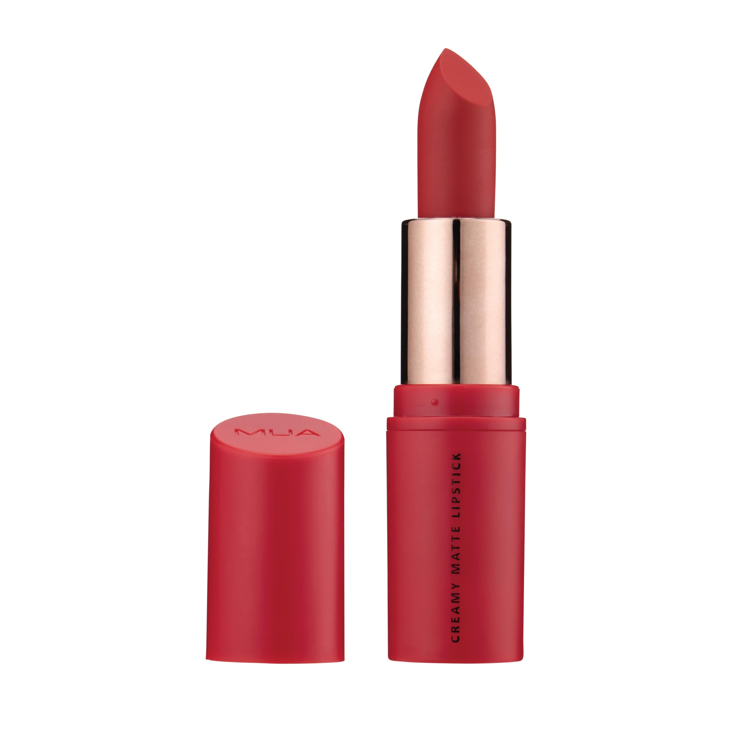 MUA Makeup Academy Creamy Matte Lipstick, Super Nude (Nude), Highly Pigmented - Vegan & Cruelty Free (Pack of 1) Halalzen