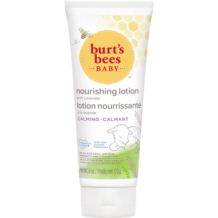 Burt's Bees Baby Lotion, Nourishing Baby Moisturiser, Ultra-Gentle For Delicate Skin & Daily Care, 170 g