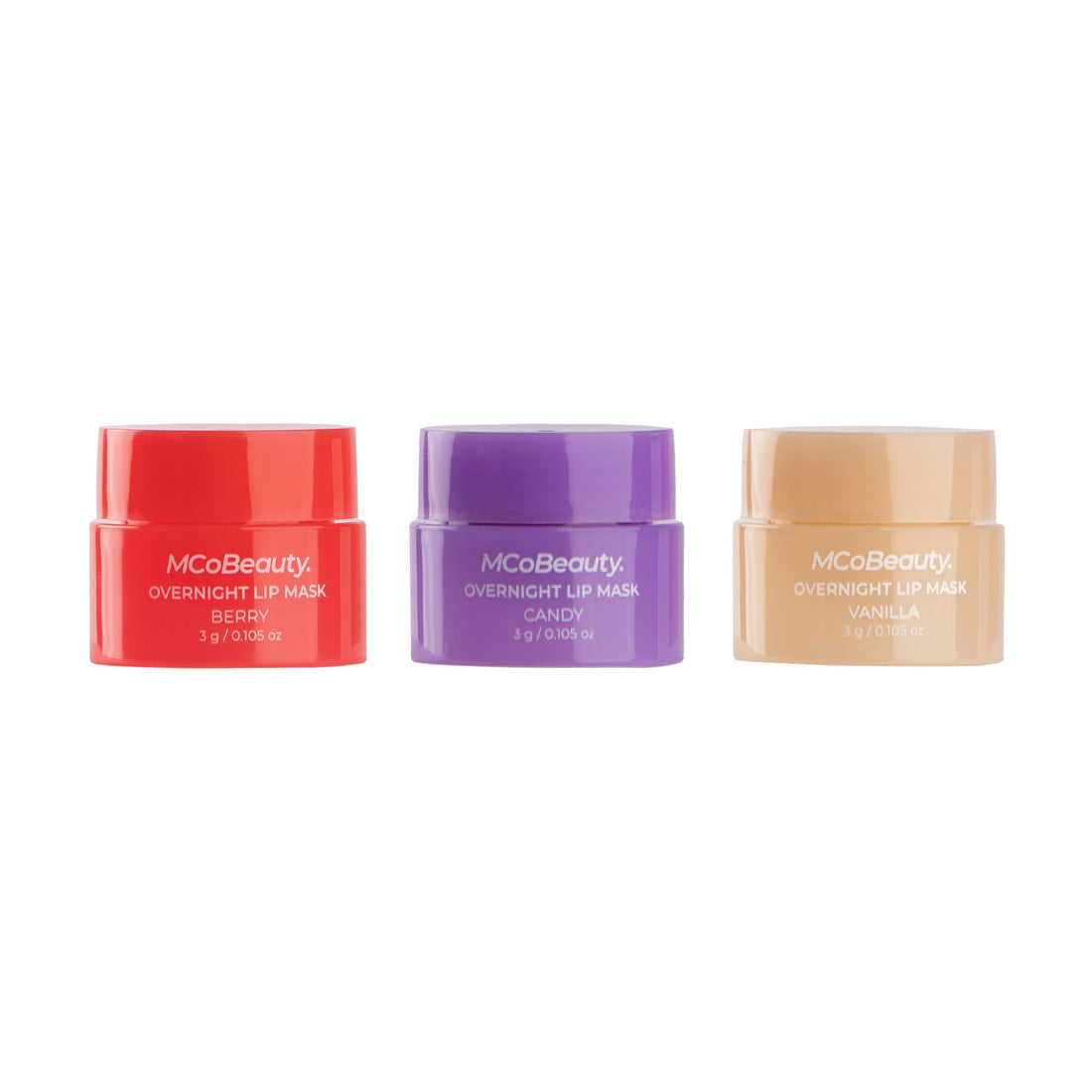 MCoBeauty - Double Duty Lip Mask - Contains Coconut Oil and Vitamin E Lip Balm for Day or Overnight Mask - Vanilla Scent - Skin Care and Makeup Accessories - Holiday Essentials - 15g Halalzen