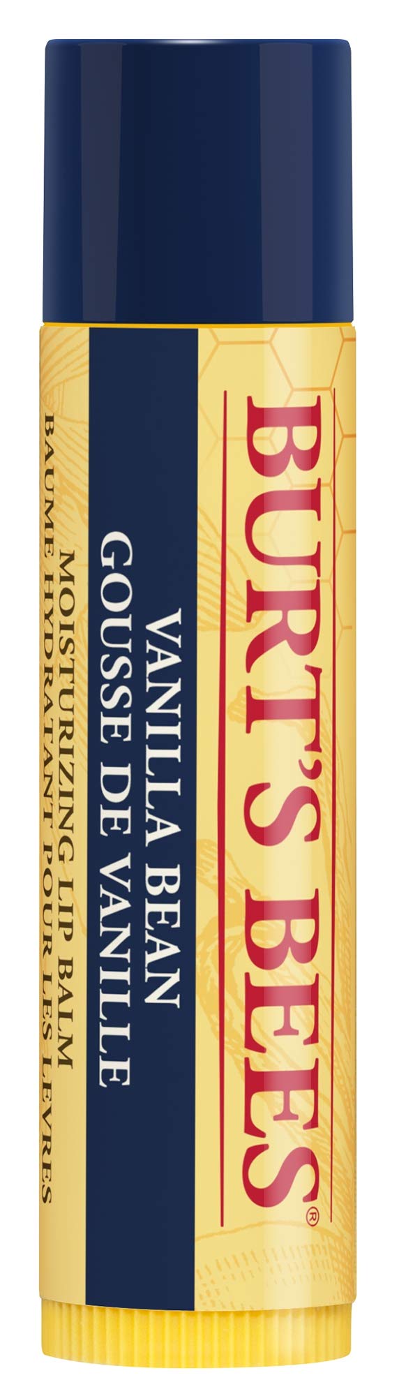 Burt's Bees Lip Balm Pomegranate, Moisturising Lip Balm With Beeswax & Vitamin E, 100% Natural Origin, 4.25g Halalzen