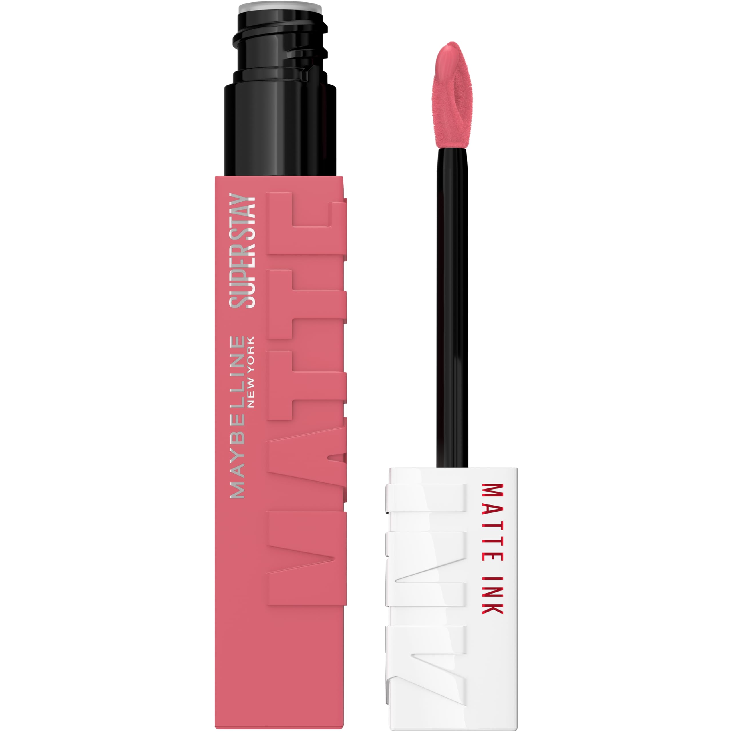 Maybelline Super Stay Matte Ink Liquid Lipstick Makeup, Long Lasting High Impact Color, Up to 16H Wear, Mover, Brown, 1 Count, Packaging May Vary
