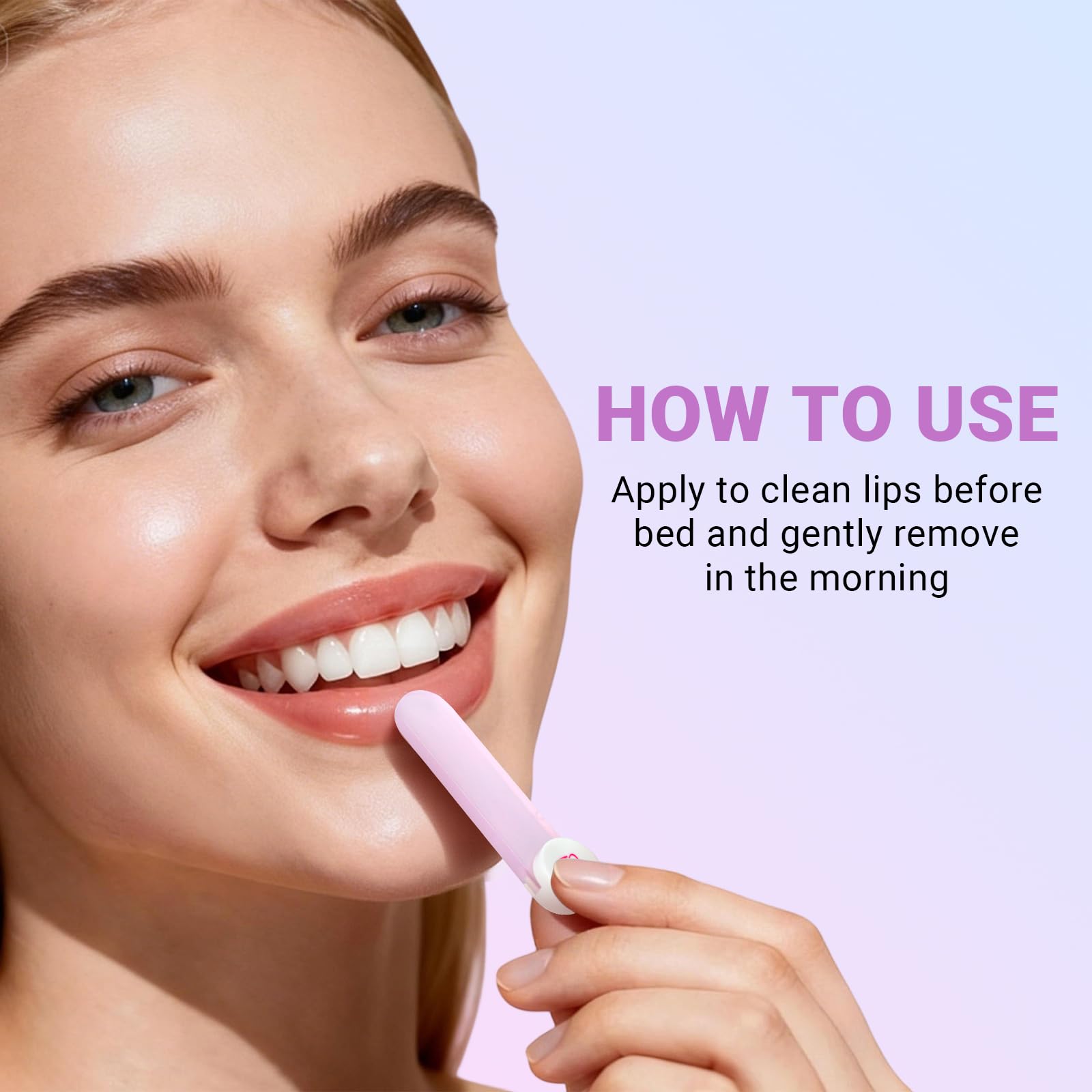 iMethod Overnight Lip Mask - Hydrating Lip Butter Balm with Hyaluronic Acid, Lip Moisturizer For Very Dry Lips, Lip Sleeping Mask to Nourish & Repair Cracked Lips, Smoothes Fine Lines - Peach Halalzen