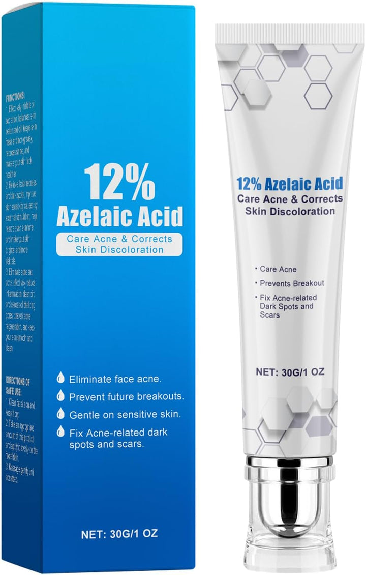 12% Acid Spot Cream, Dark Spot Remover for Face, Types Alleviate Face Skin Care Pigmentation Suitable for All Skin Halalzen