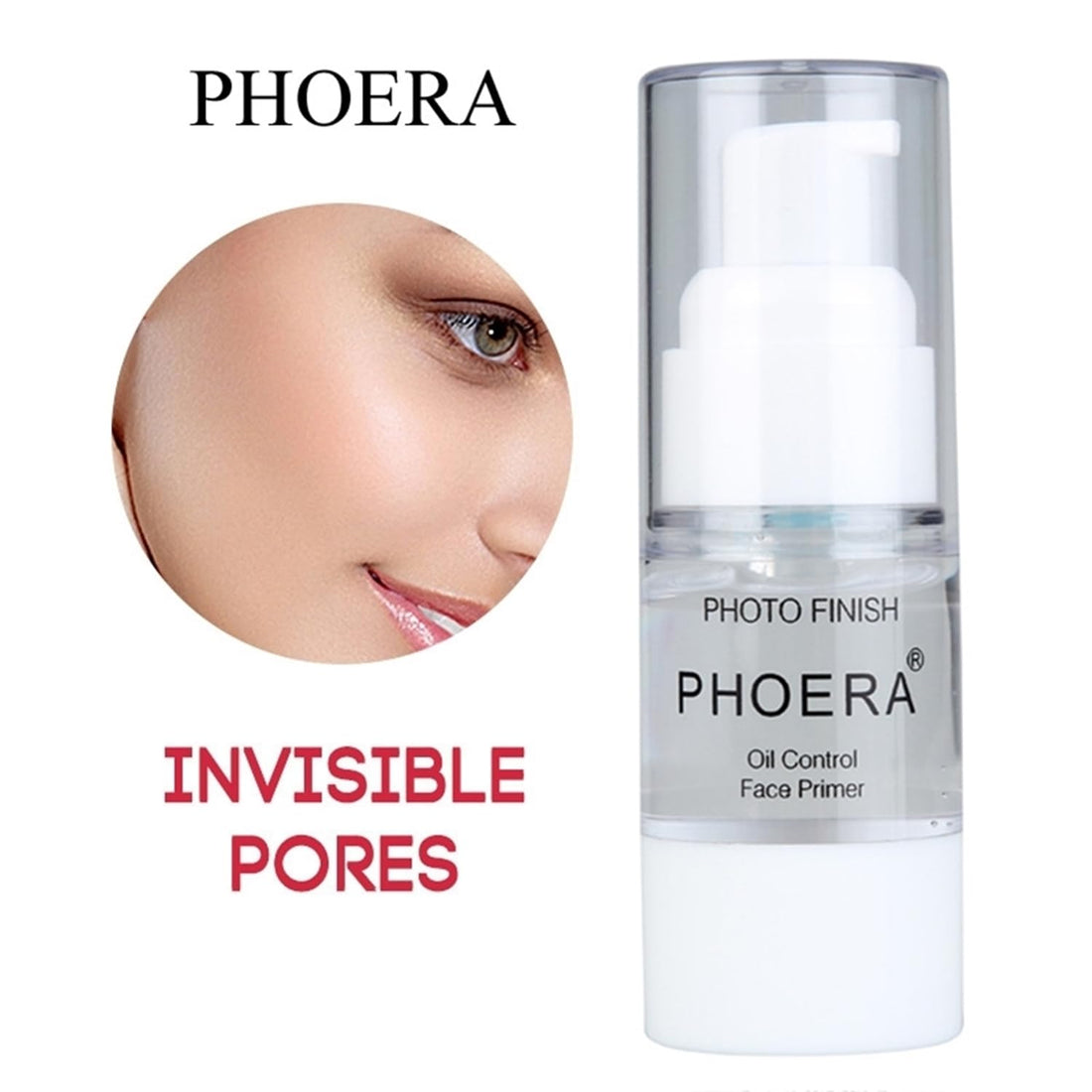 2Pcs Makeup Primer For PHOERA All Matte Oil Free Full Coverage Foundation Base Long Lasting Hydrating Smoothing Moisturizing Makeup Base Matte Face Foundation Primer (#2pcs 18ml) Halalzen
