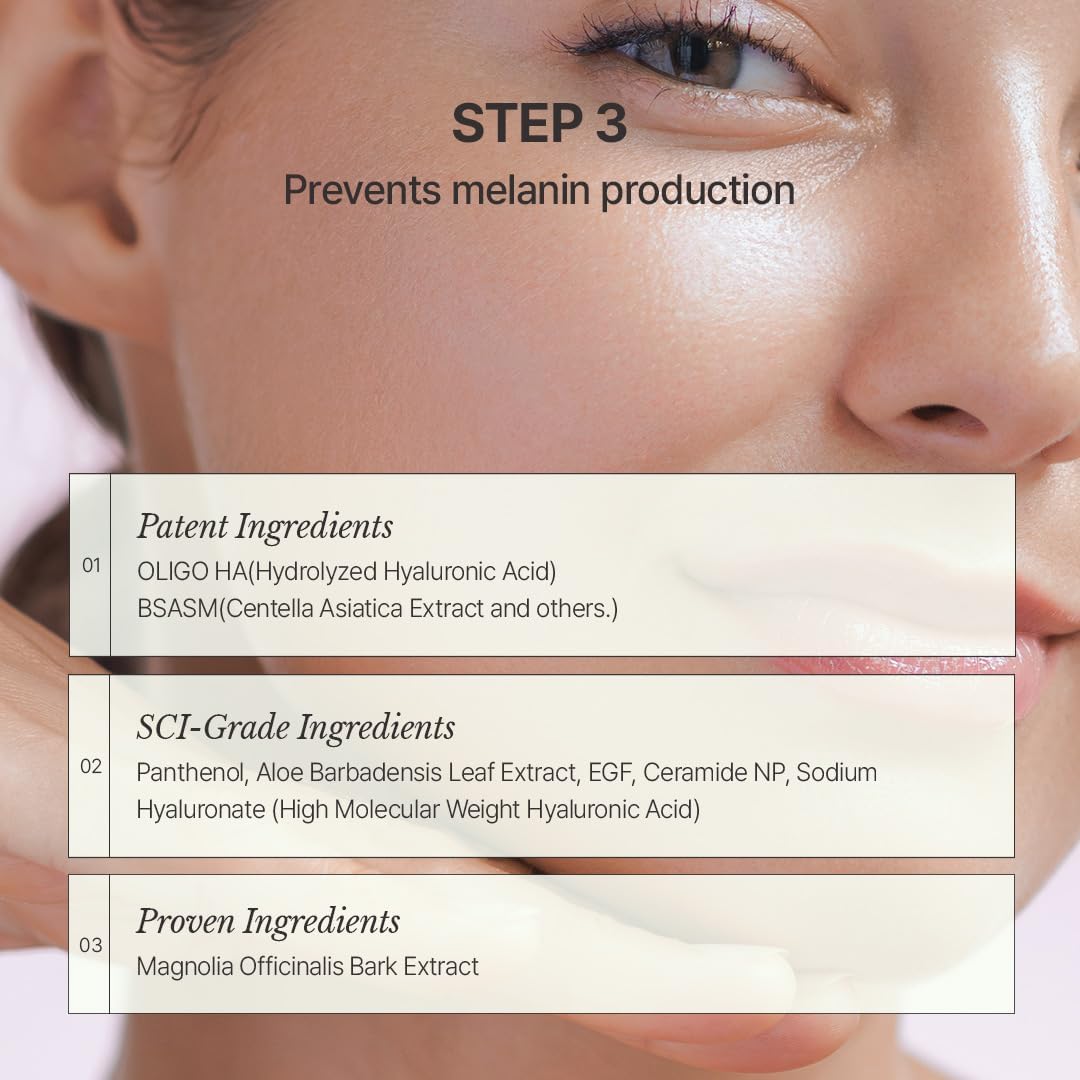 [CHALLANS de PARIS] Ampoule de Albarosa Dark Spot Care Serum – Sun Damage Repair, Brightening & Hydration, Face Ampoule for Even Skin Tone, Lightweight Korean Skincare, 35 ML