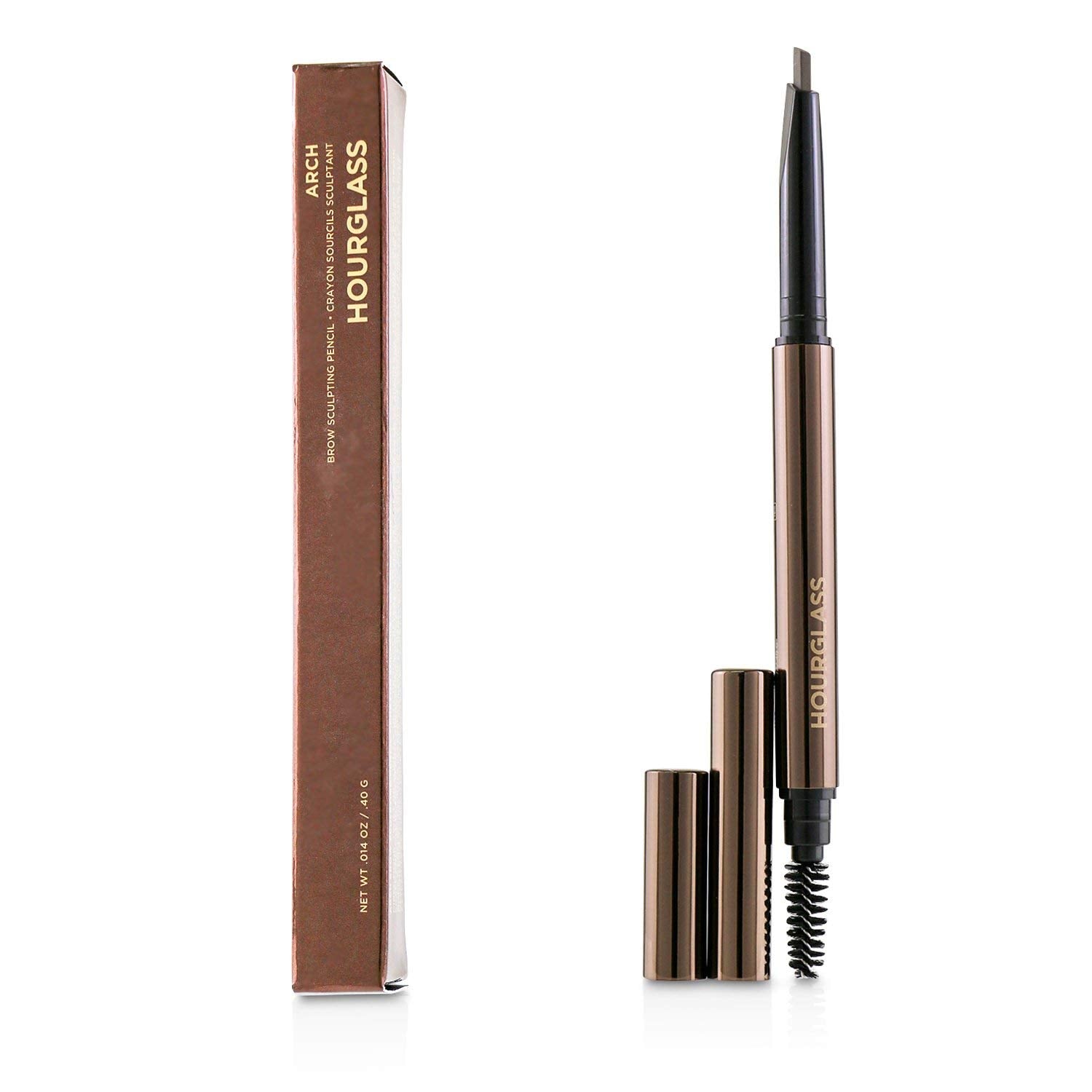 Hourglass Arch Brow Sculpting Pencil.Mechanical Eyebrow Pencil for Shaping and Filling.