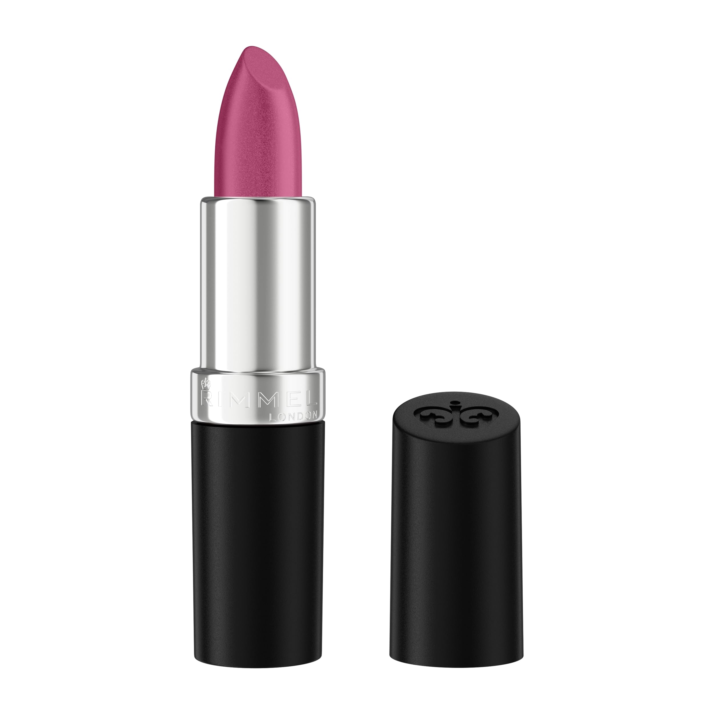 Rimmel Lasting Finish Lipstick 206 Pink-Key-Promise, Creamy Satin Finish, Long Lasting 8 HR Wear, Comfortable Formula, Rich Pigment Halalzen