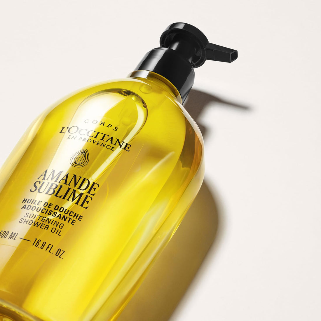 L'OCCITANE - Almond (Amande Sublime) Shower Oil - Soothing and firming - Made in France