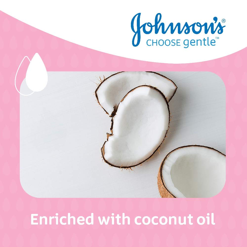 Johnson's Baby Lotion (1 x 500 ml) Nourishing and Hypoallergenic Baby Body Lotion for Delicate Skin with Coconut Oil for 24h Moisture Protection