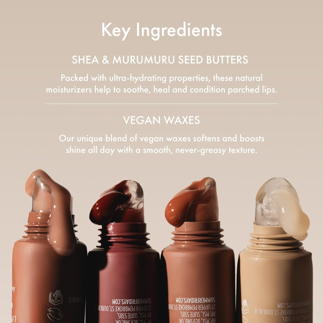 Summer Fridays Tinted Lip Butter Balm - Conditioning Vegan Lip Balm for Instant Moisture, Shine & Hydration - Sheer-Tinted, Soothing Skincare - Pink Sugar (.5 Oz)