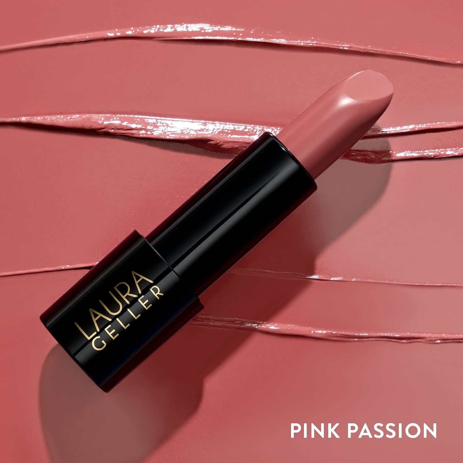 LAURA GELLER NEW YORK Modern Classic Lipstick (Novel Neutral) - Long Lasting Lipstick for Ultra-Rich Colour and a Luxurious, Lightweight Feel - Anti-Feathering Cream Finish Halalzen