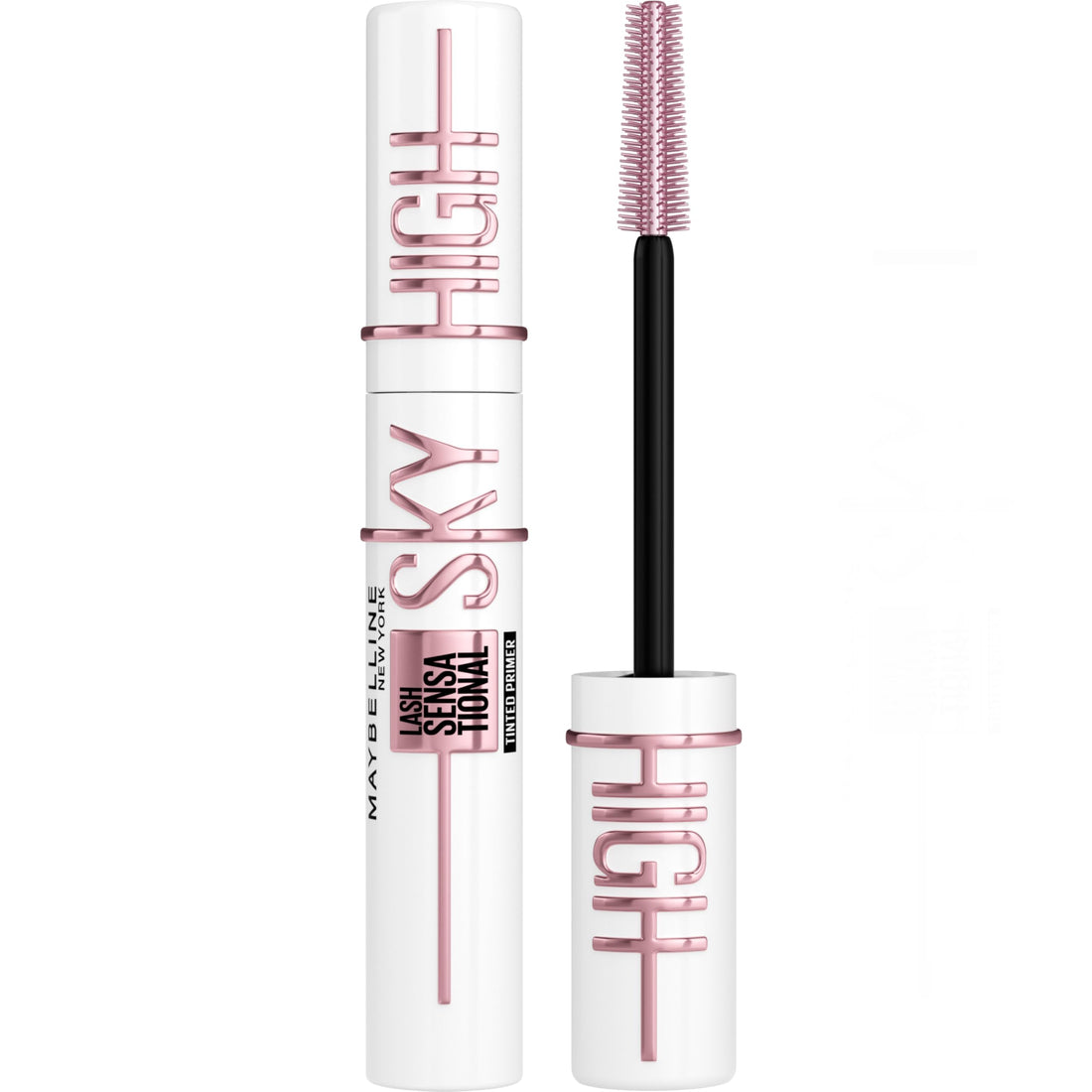 Maybelline New York Lash Sensational Sky High Mascara, Volumising & Lengthening Mascara, Washable Flake-Free Formula Infused with Bamboo Extract & Fibres, 7 ml, Shade: Brown Halalzen