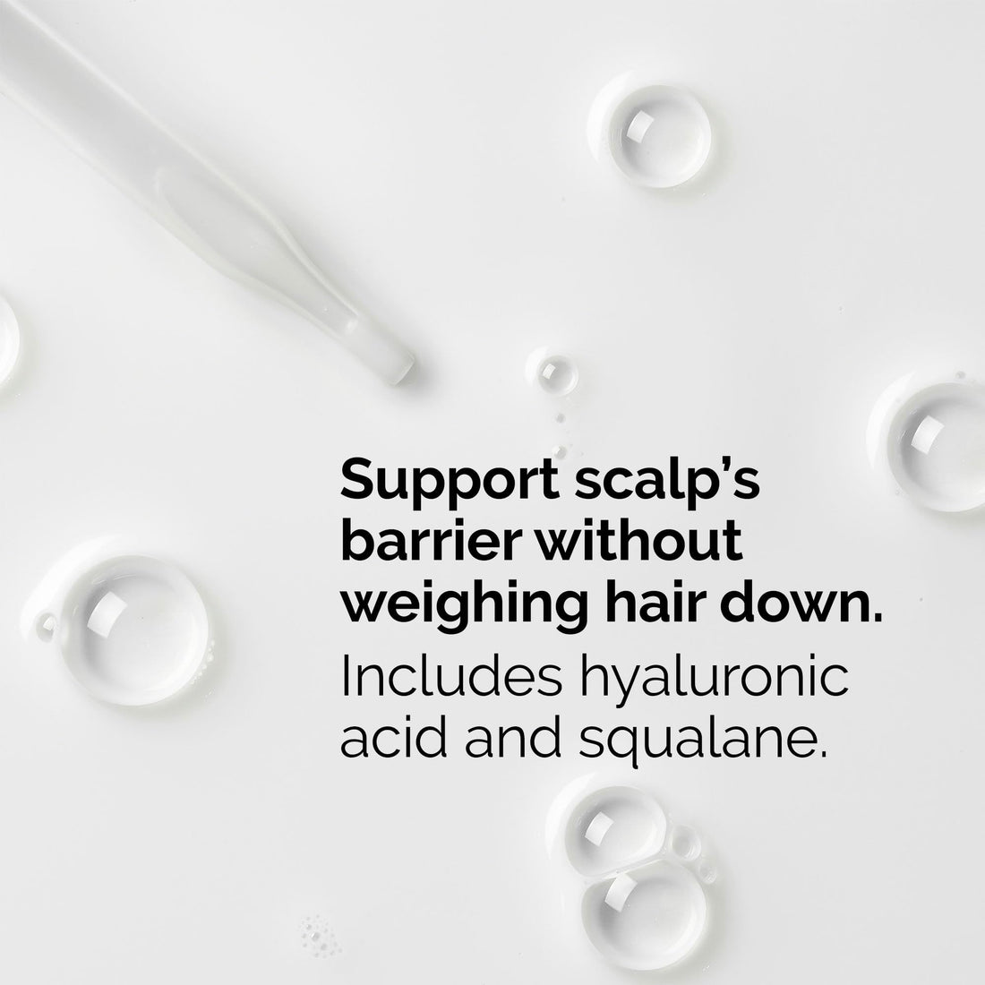 The Ordinary Haarpflege Natural Moisturizing Factors + Hyaluronic Acid, leichtes hydrierendes Kopfhautserum mit Hyaluronsäure und Squalan, 60 ml