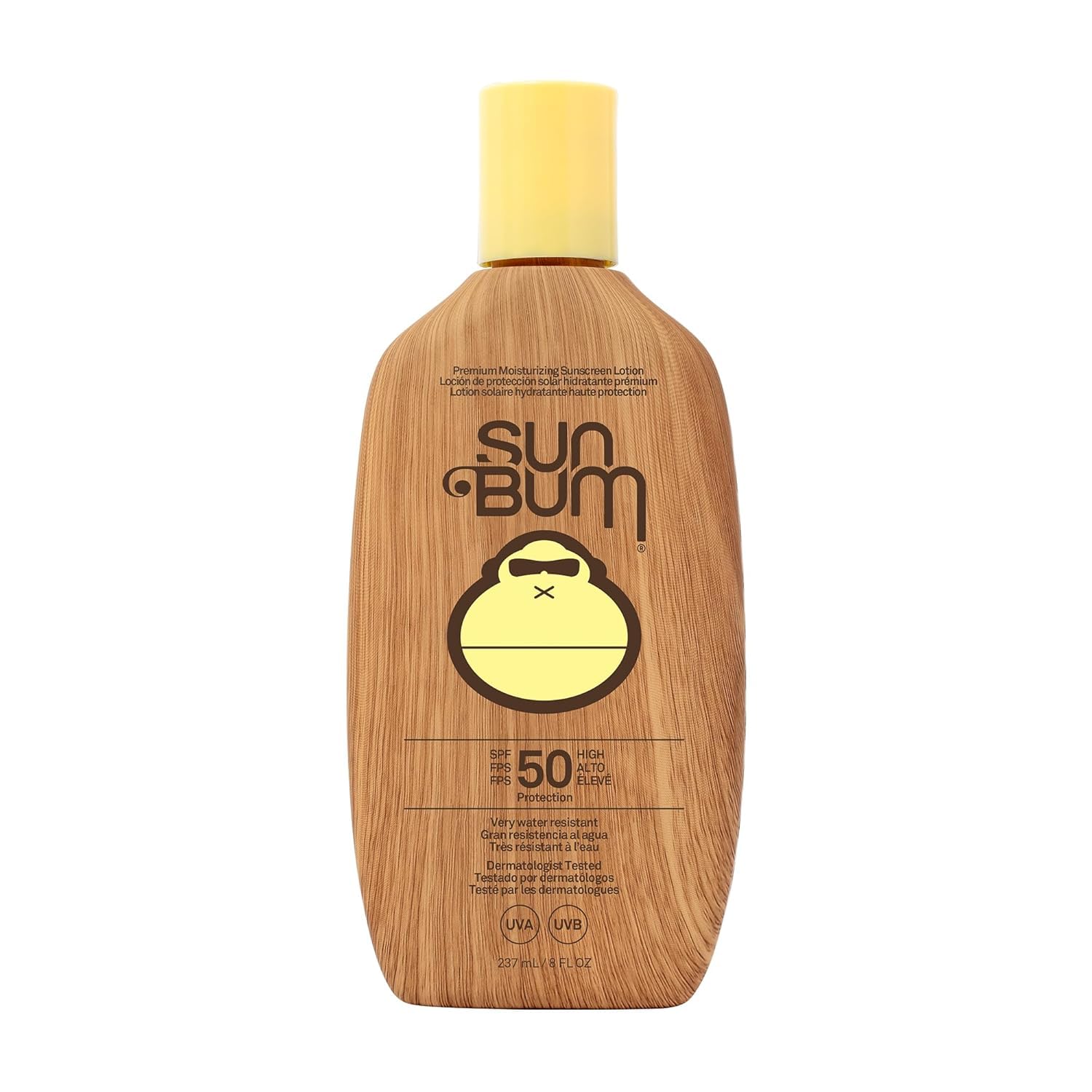 Sun Bum Original SPF 50 Sun Cream Lotion, Moisturizing Sunscreen with Vitamin E, Vegan and Reef Friendly, Broad Spectrum UVA/UVB Protection, 177ml