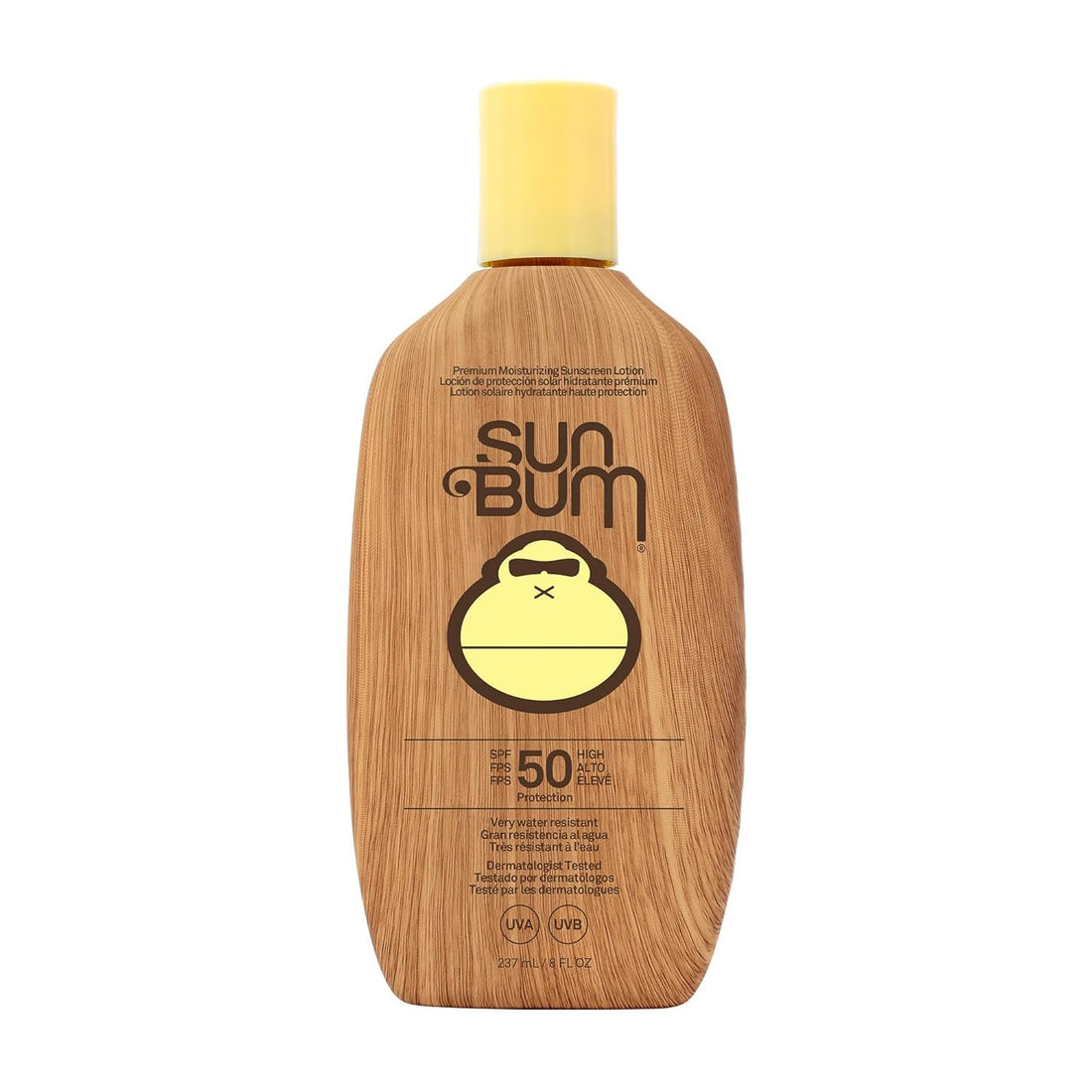 Sun Bum Original SPF 50 Sun Cream Lotion, Moisturizing Sunscreen with Vitamin E, Vegan and Reef Friendly, Broad Spectrum UVA/UVB Protection, 177ml
