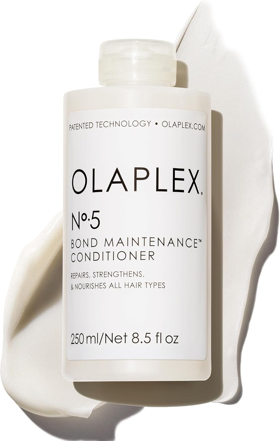 Olaplex Nº. 5 Bond Maintenance Conditioner: Reduces Breakage & Strengthens Hair | Hydrates, Smooths & Detangles | For Coily, Curly, Straight, and Wavy, 250 mL / 8.5 Fl. Oz.