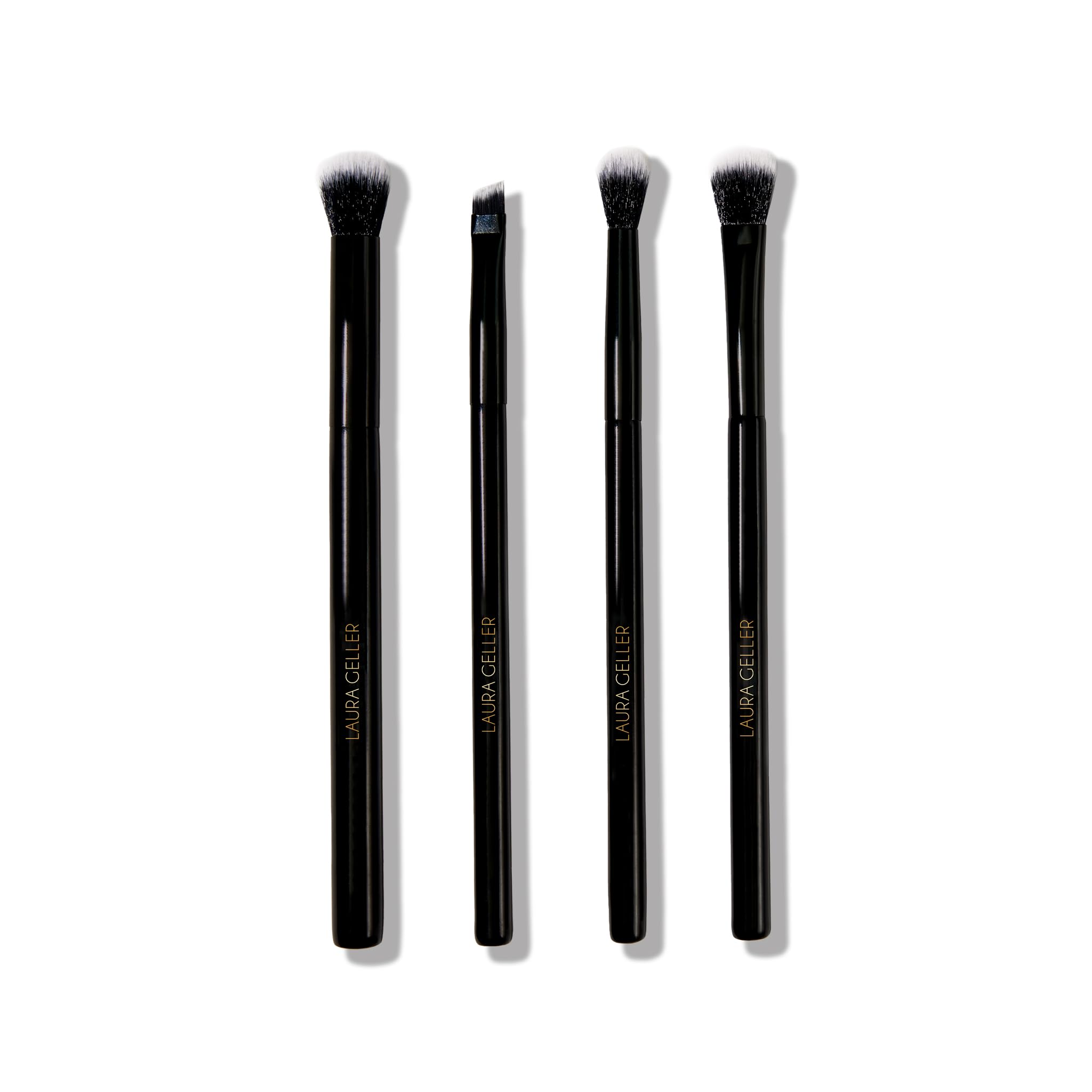 LAURA GELLER NEW YORK Retractable Black Kabuki Brush for Liquid, Cream and Powder Face Makeup With Aluminum Handle Halalzen