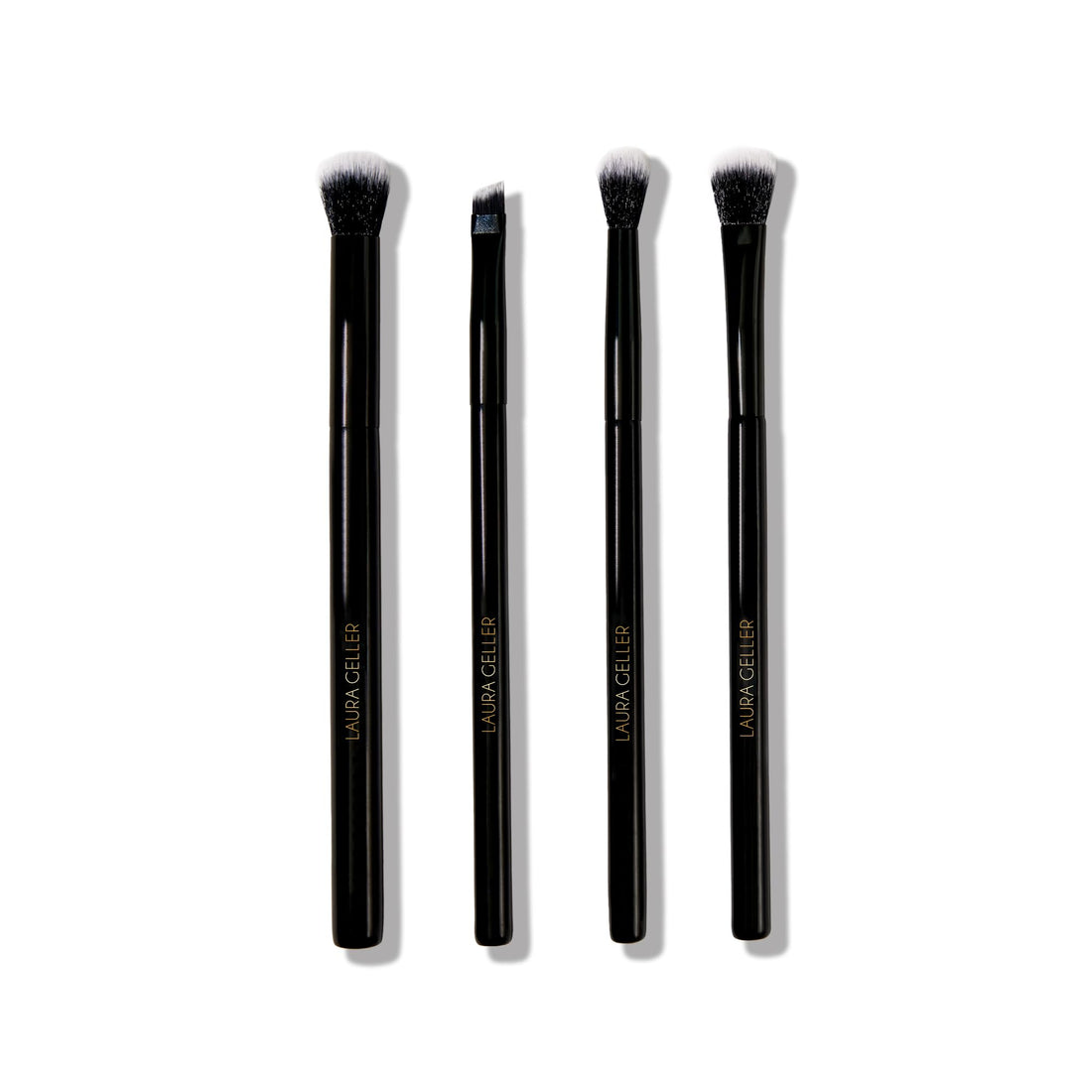 LAURA GELLER NEW YORK Retractable Black Kabuki Brush for Liquid, Cream and Powder Face Makeup With Aluminum Handle Halalzen