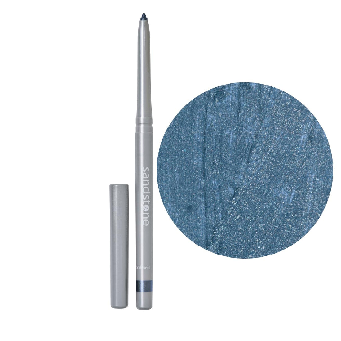 Sandstone Scandinavia Waterproof Eyeliner Pencil - Long-Lasting Gel Eye Liner for Sensitive Eyes - Hypoallergenic & Smudge-Proof - Fragrance-Free, Vegan & Allergy Tested (Black) Halalzen