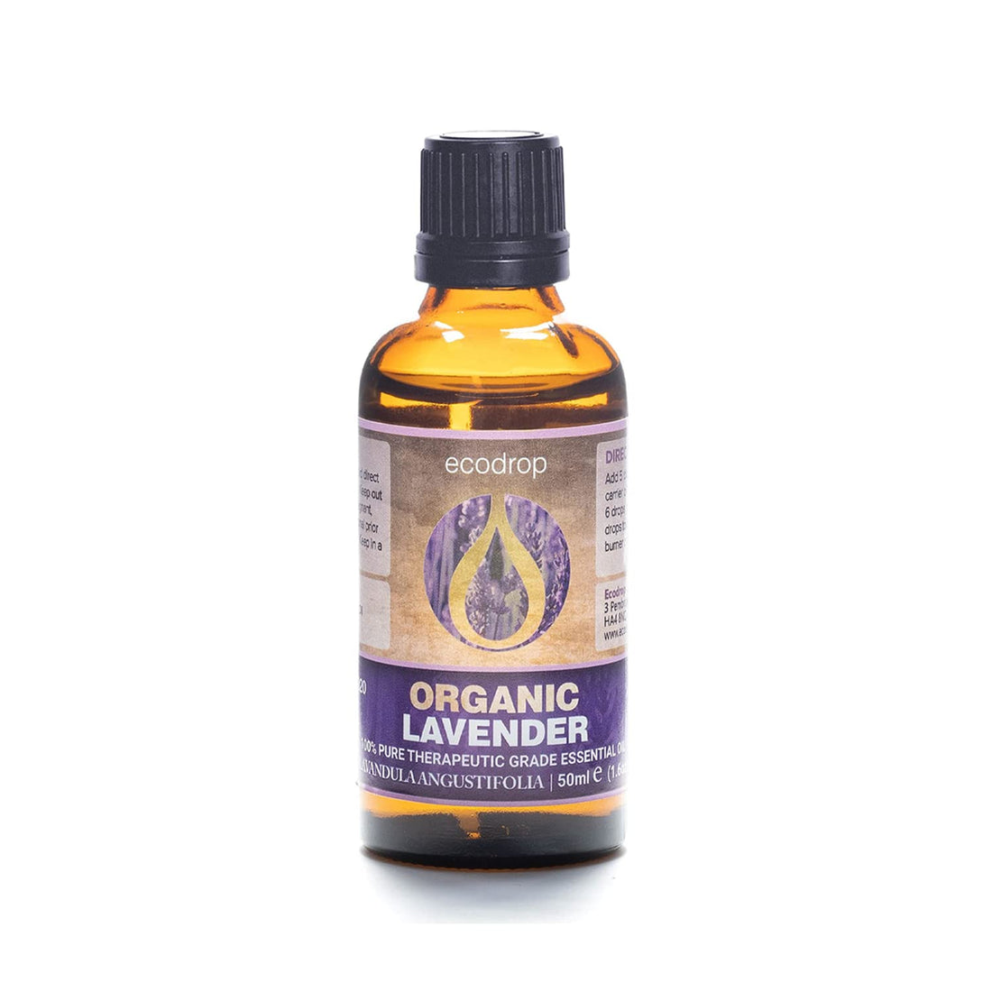Ecodrop Tea Tree Essential Oil, 10 ml | 100% Pure Organic Steam-Distilled | Melaleuca Alternifolia | Aromatherapy, Diffuser, Massage, Bath, Soap & Candle Making | Australian Fresh Aroma