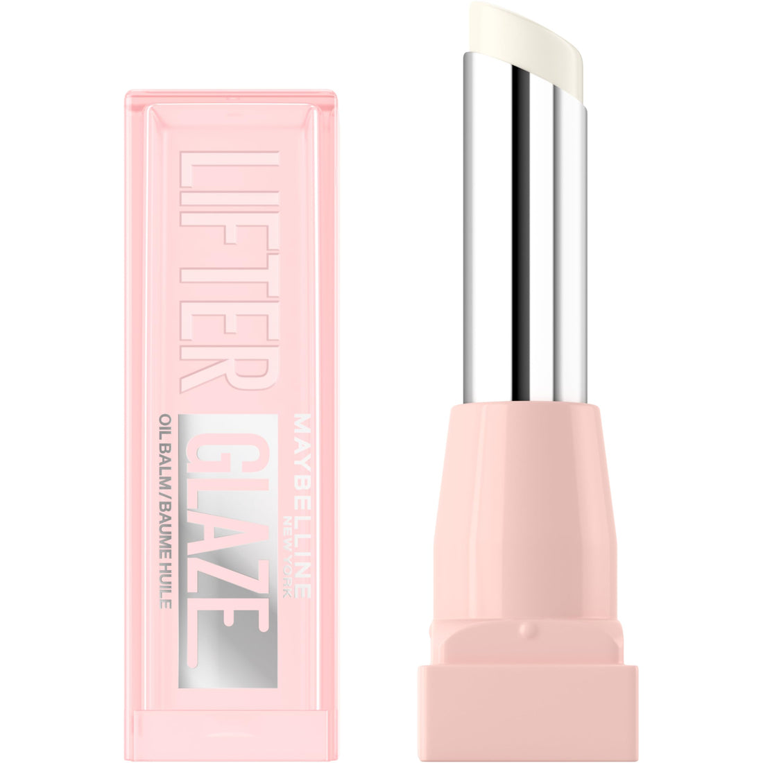 Maybelline New York Lifter Glaze Lip Oil Balm, Up to 24HR Hydration, Plumping for Fuller Lips, Hyaluronic Acid & Acerola Cherry Extract for Ultra-Comfortable Shine, Shade: Pink Drip