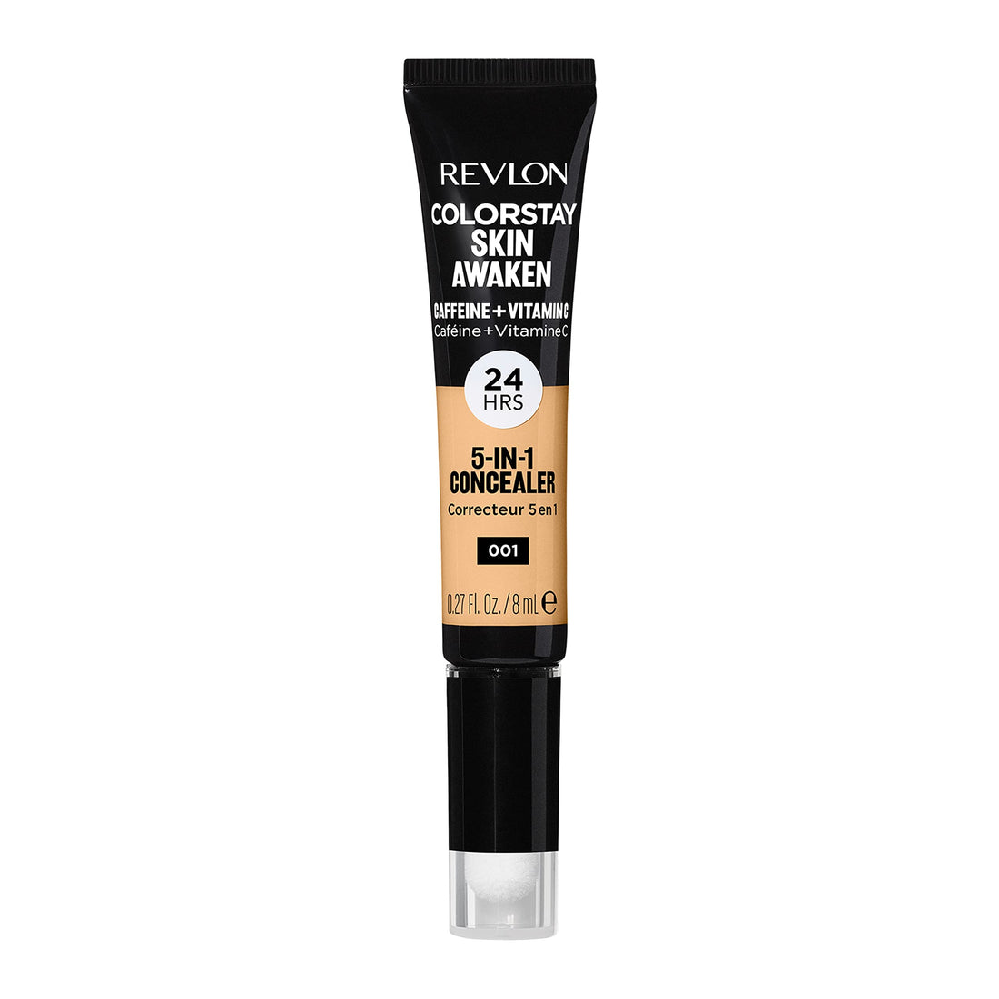 Revlon ColorStay Skin Awaken 5-in-1 Concealer 24HR Wear (30g) Fragrance & Paraben Free, Universal Brightener Unisex Halalzen