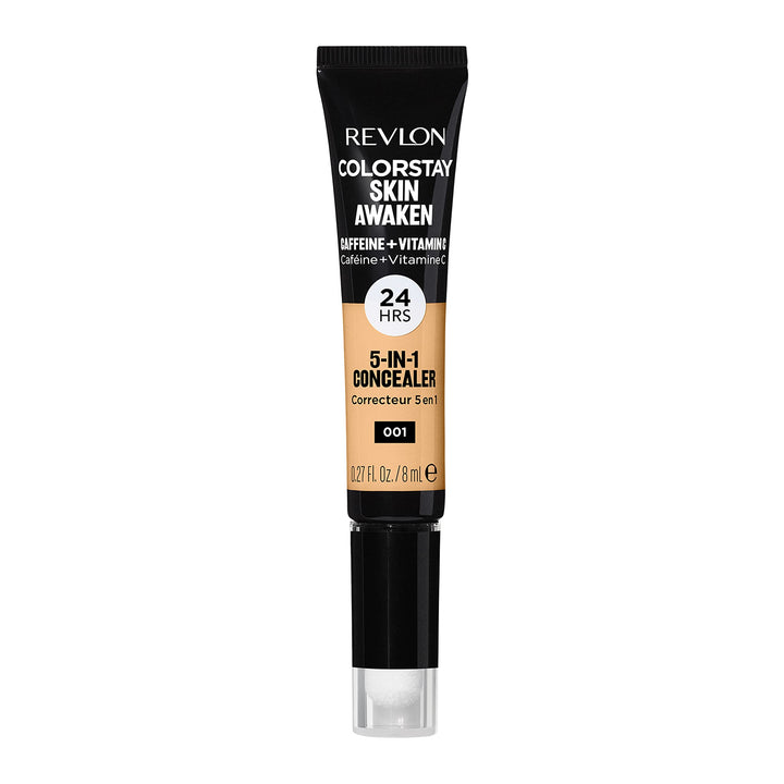 Revlon ColorStay Skin Awaken 5-in-1 Concealer 24HR Wear (30g) Fragrance & Paraben Free, Universal Brightener Unisex Halalzen