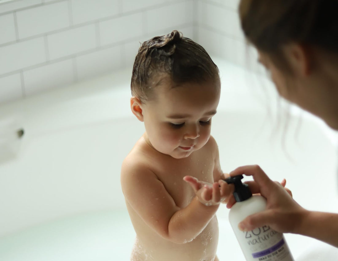 Zoey Naturals - Soothing Lavender Wash & Shampoo - Toddlers & Kids - With Tear-free, Paraben-Free, All Natural Ingredients for Sensitive Skin- 17 Oz Halalzen