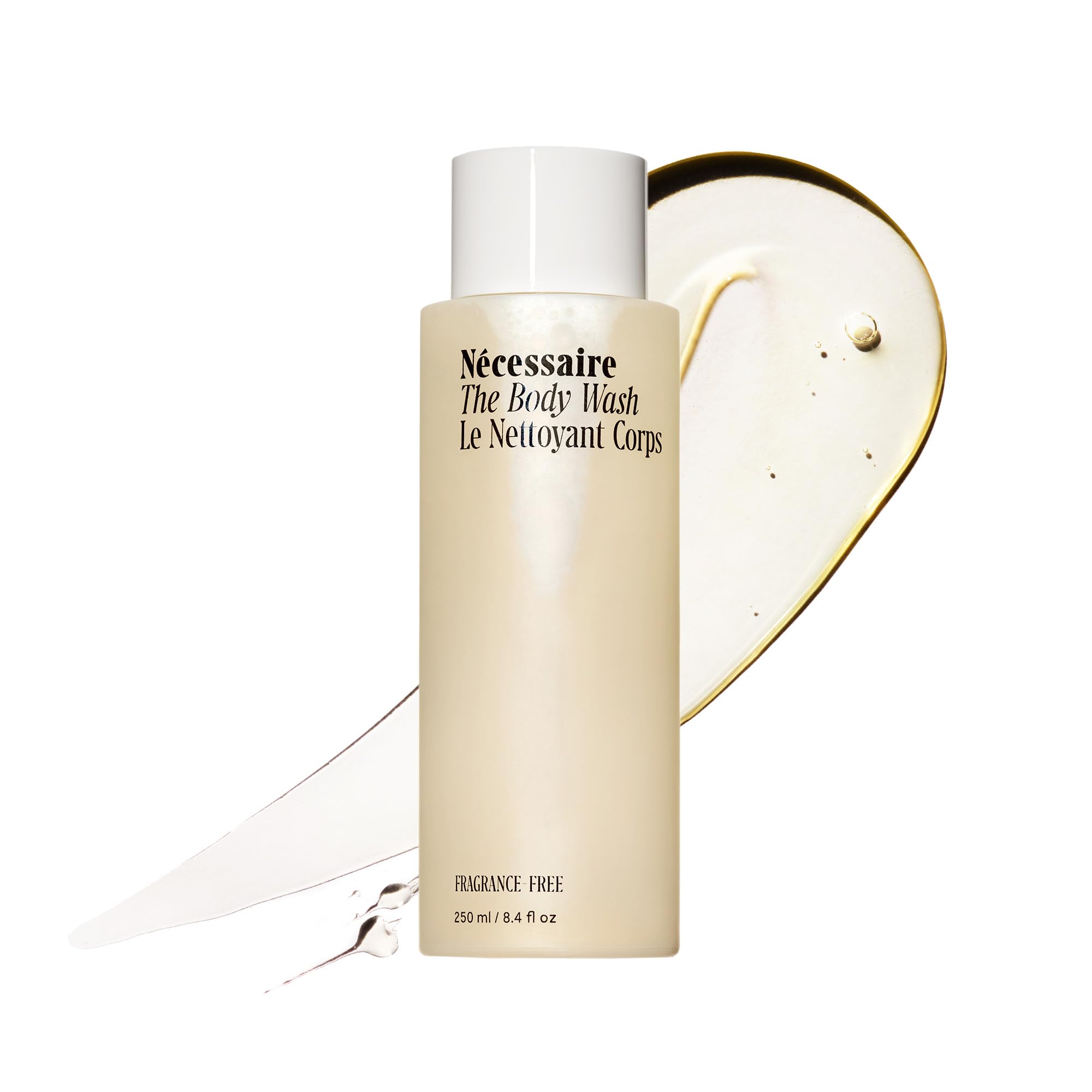 Nécessaire The Body Wash Eucalyptus — Multi-Oil Shower Gel Body Wash for Women + Men. Non-Comedogenic + Hypoallergenic for Sensitive Skin with Niacinamide. 500ml/16.9 fl oz