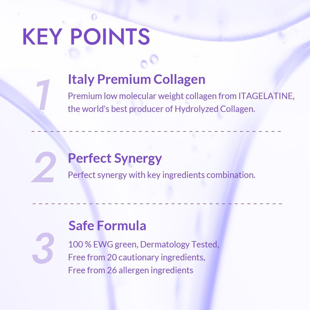 [MIZON] COLLAGEN 100 (30ml) Korean Skincare - Marine collagen serum for face - Intensive anti-aging treatment - Reduces wrinkles & fine lines - Hydration & Elasticity