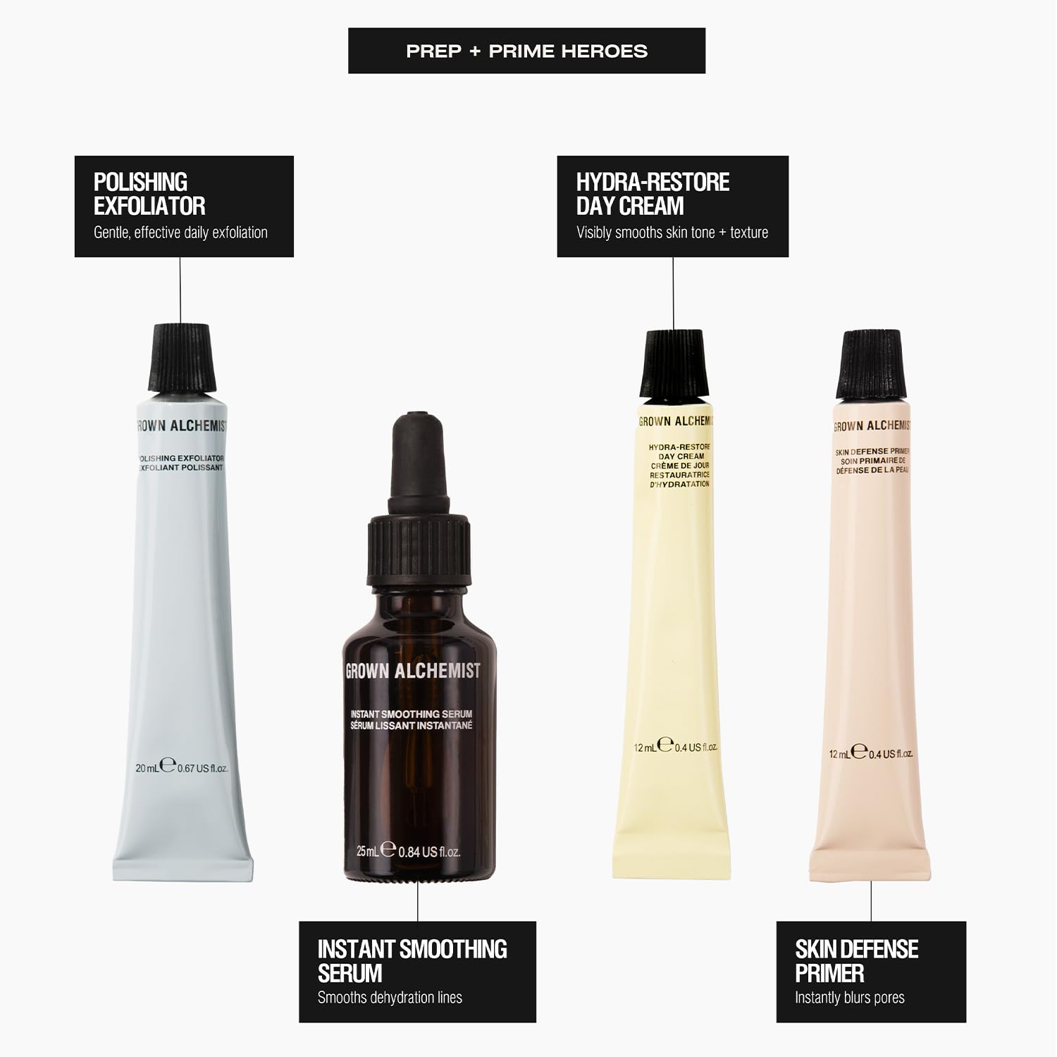 Grown Alchemist Skin Defense Primer – Silicone-Free Blurring Face Primer for Makeup, Matte Pore Minimizer for Face, Gel Formula for Oily Skin, Smooths Fine Lines & Perfects Texture Halalzen
