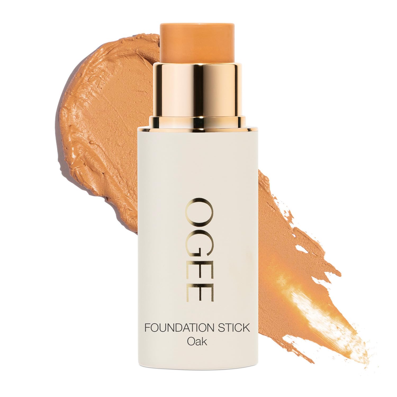 Ogee Sculpted Complexion Foundation Stick (Mahogany 14.5N - Deep Cocoa, Rich Undertones) Full Coverage Foundation Makeup - Instantly Balance & Even Complexion - 70% Organic Ingredients