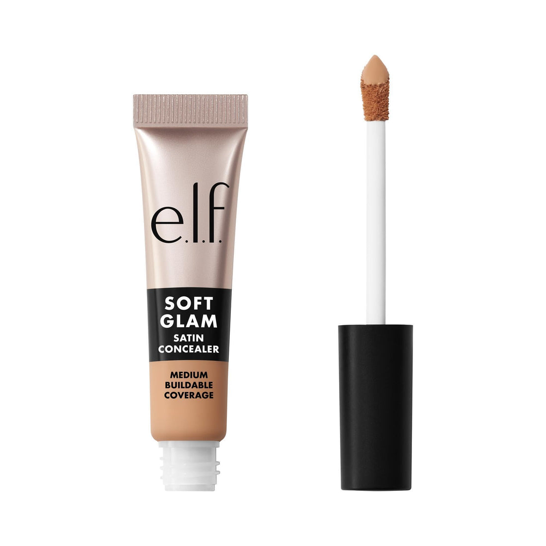 e.l.f. Soft Glam Satin Concealer, Medium Coverage for Blemishes & Under-Eye, Crease-Resistant, Long-Lasting, Vegan & Cruelty-Free, 13 Fair Neutral Halalzen