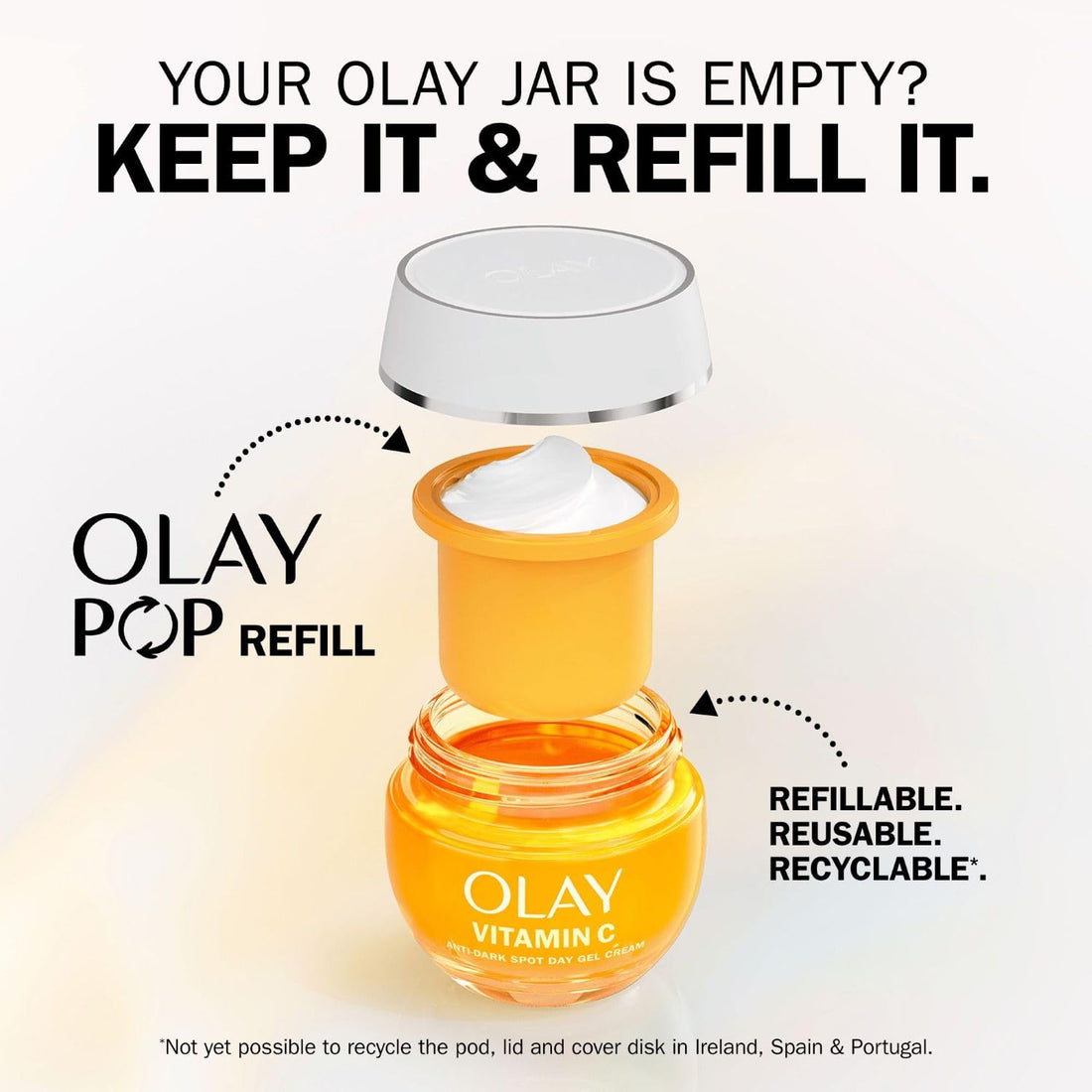 Olay Vitamin C Serum for Face, Skincare with AHA and Niacinamide at 99 Percent Purity, Brightening Skin Care with 3 Actions: Anti Dark Spot Action, Evens, Hydrates, Non Greasy, Non Sticky, 40ml