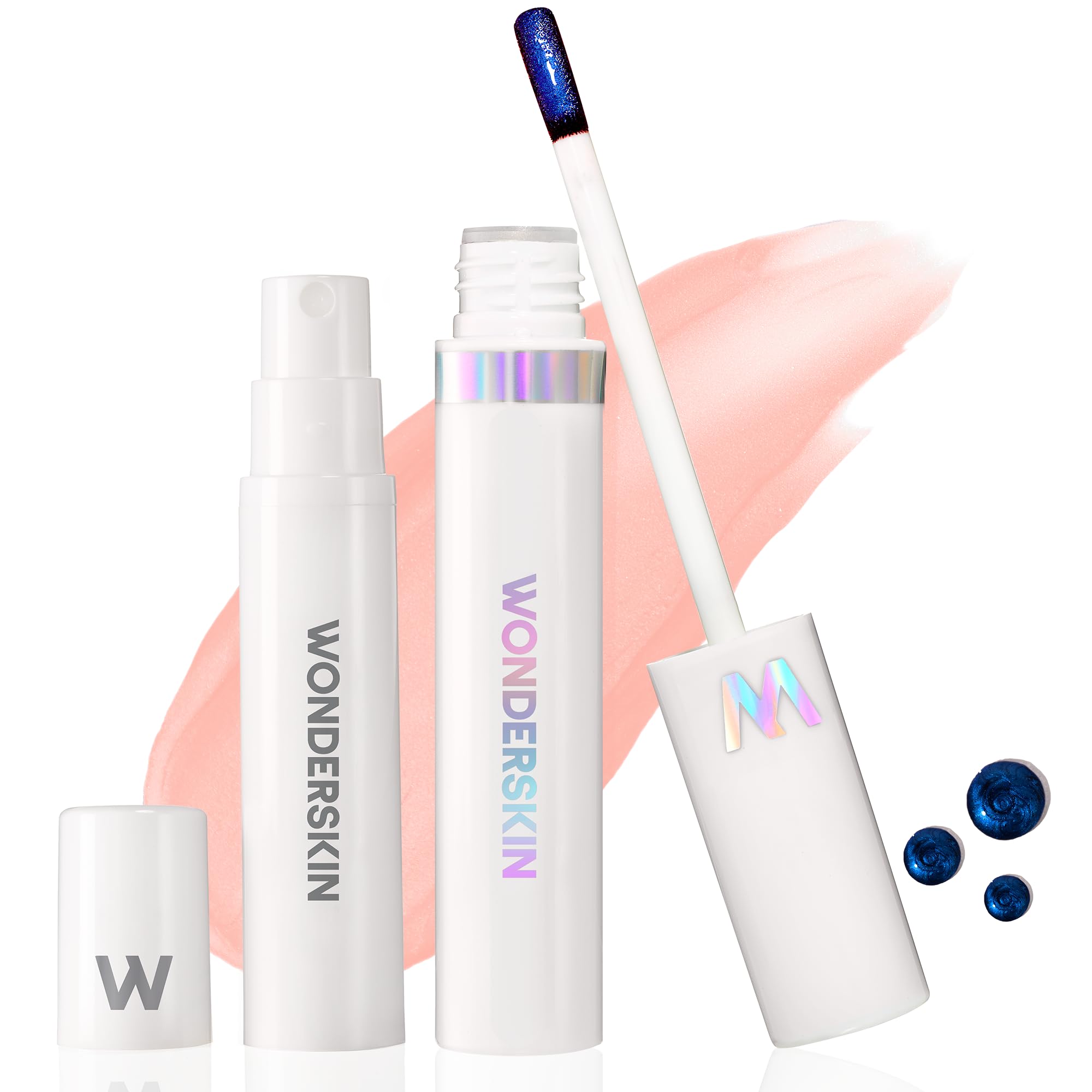 Wonderskin Wonder Blading All Day Lip Stain Peel Off Masque - Long Lasting, Waterproof and Transfer Proof Pink Lip Tint, Matte Finish Peel Off Makeup (First Kiss Masque) Halalzen