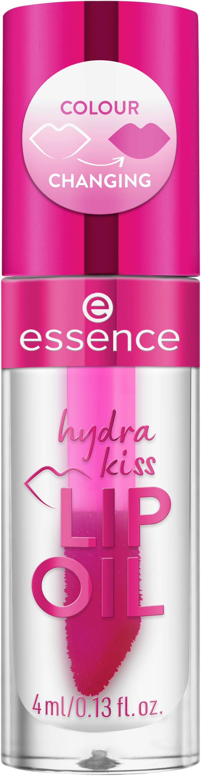essence hydra kiss LIP OIL, moisturizing/hydrating, caring, with oils, shiny, dewy (4ml)